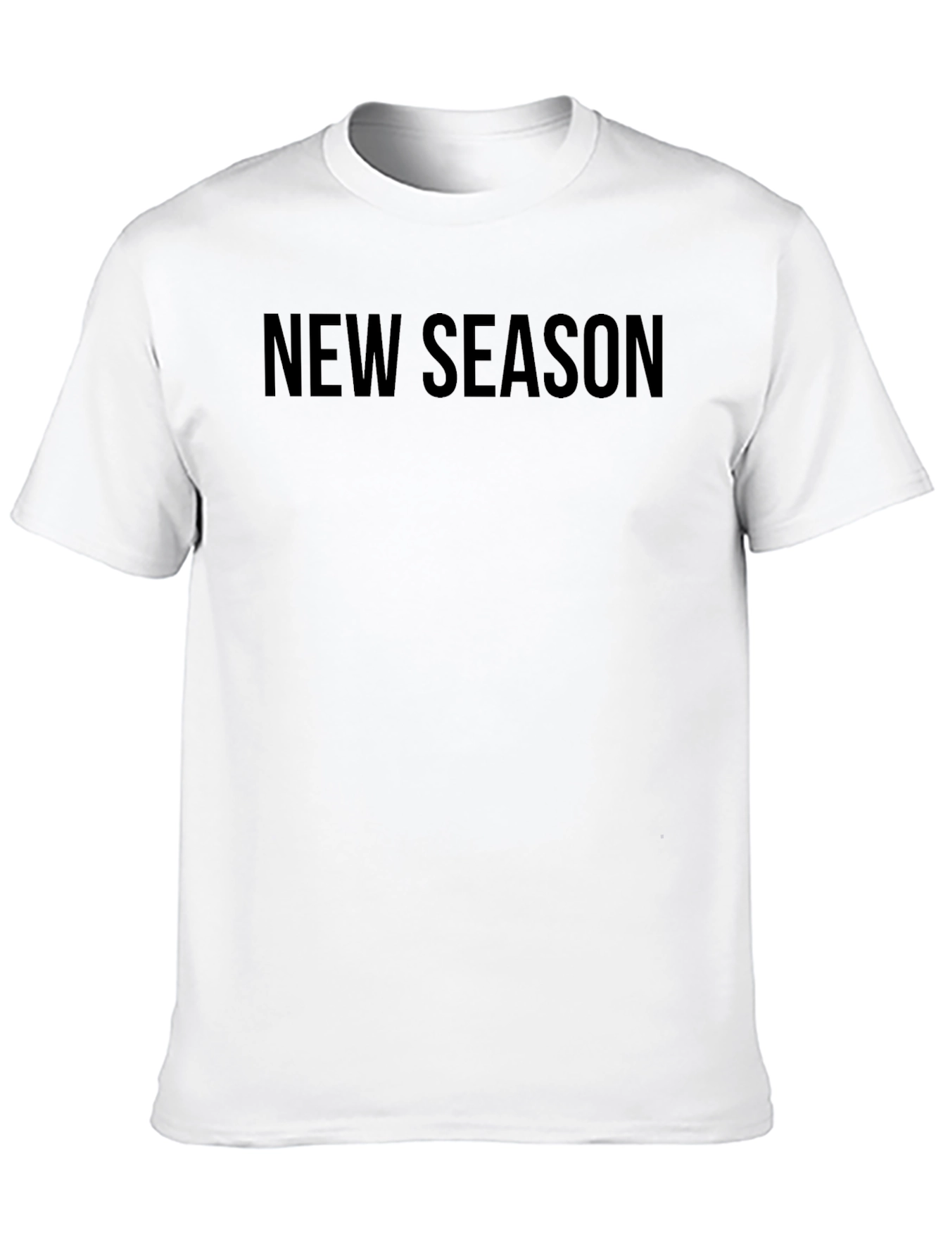 New Season Black T-Shirt
