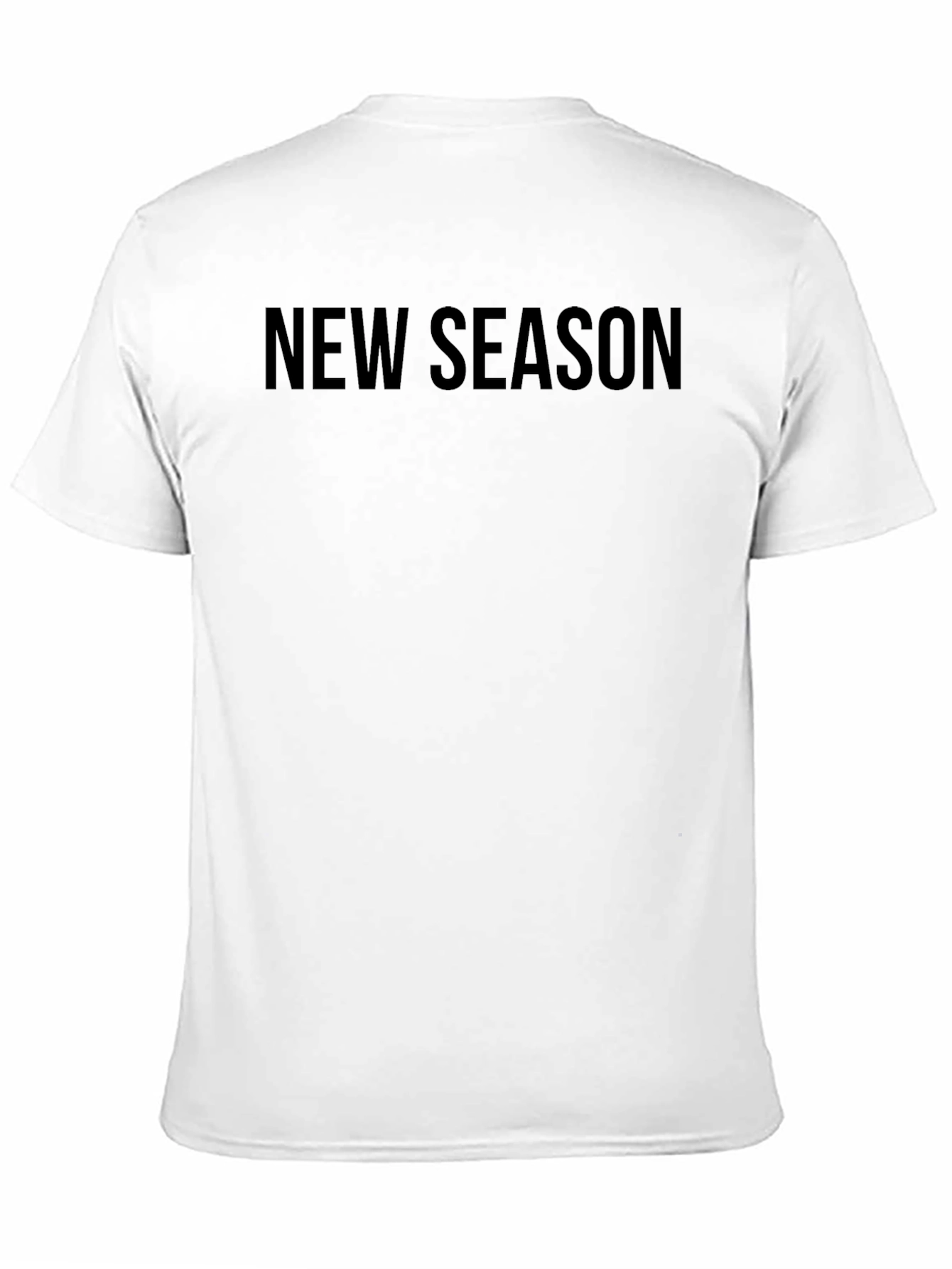 New Season Black T-Shirt