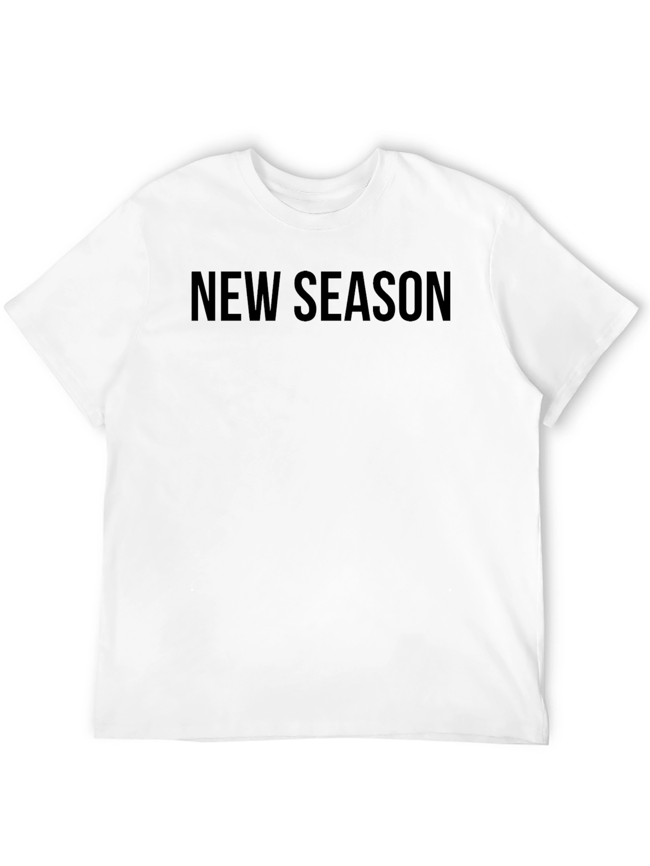 New Season Black T-Shirt