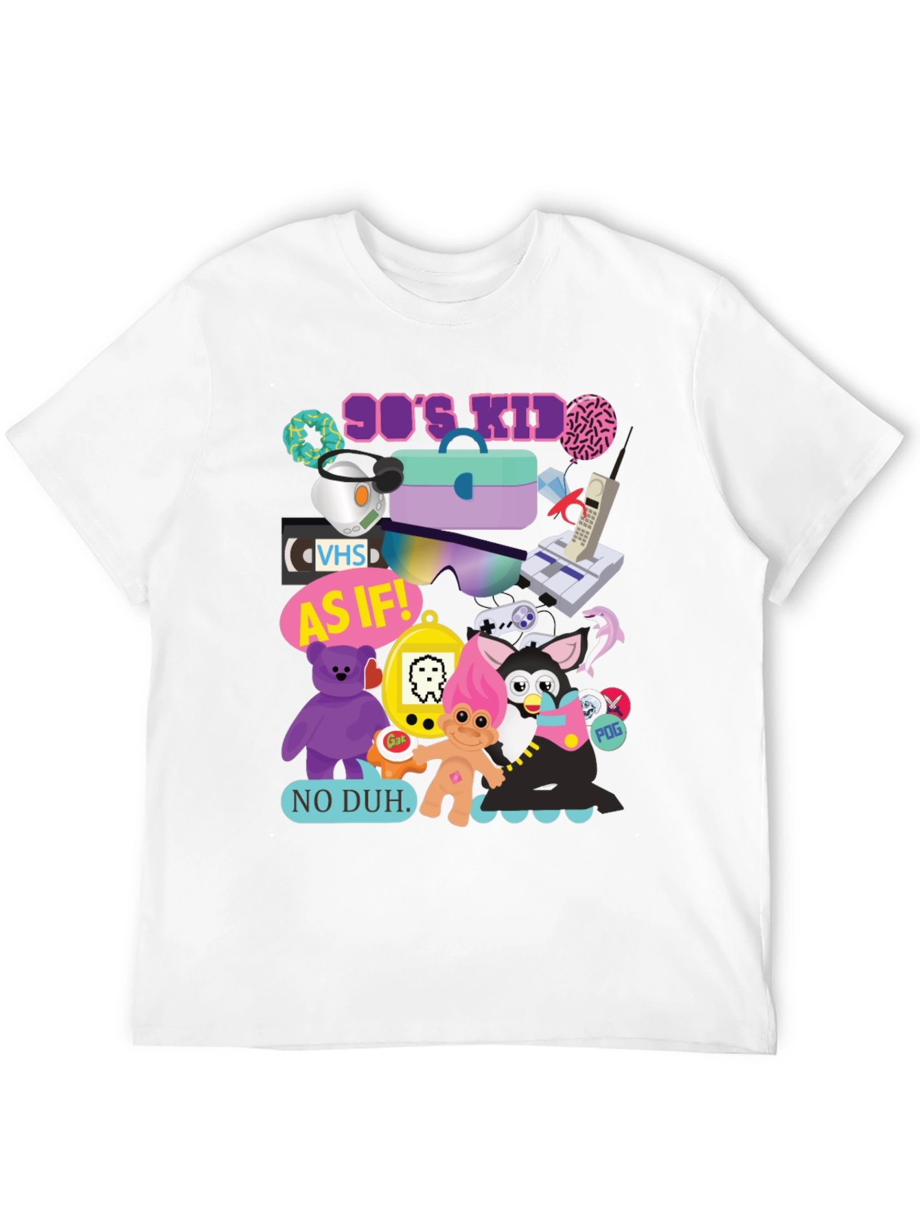 90s Kid Throwback Graphic Tee
