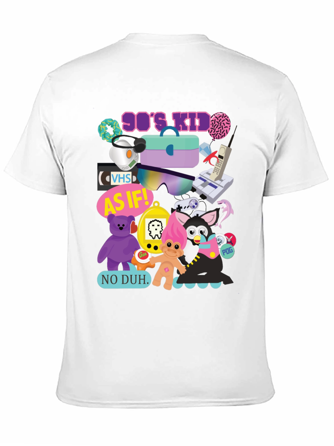 90s Kid Throwback Graphic Tee