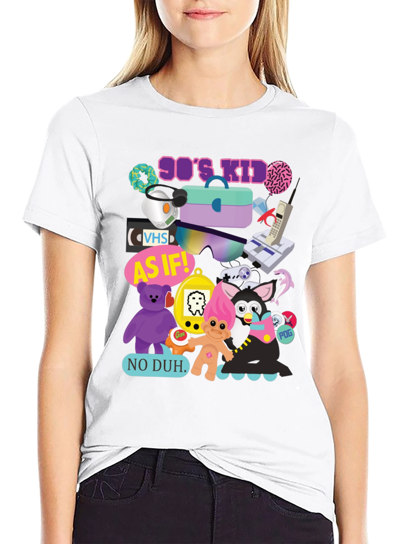 90s Kid Throwback Graphic Tee