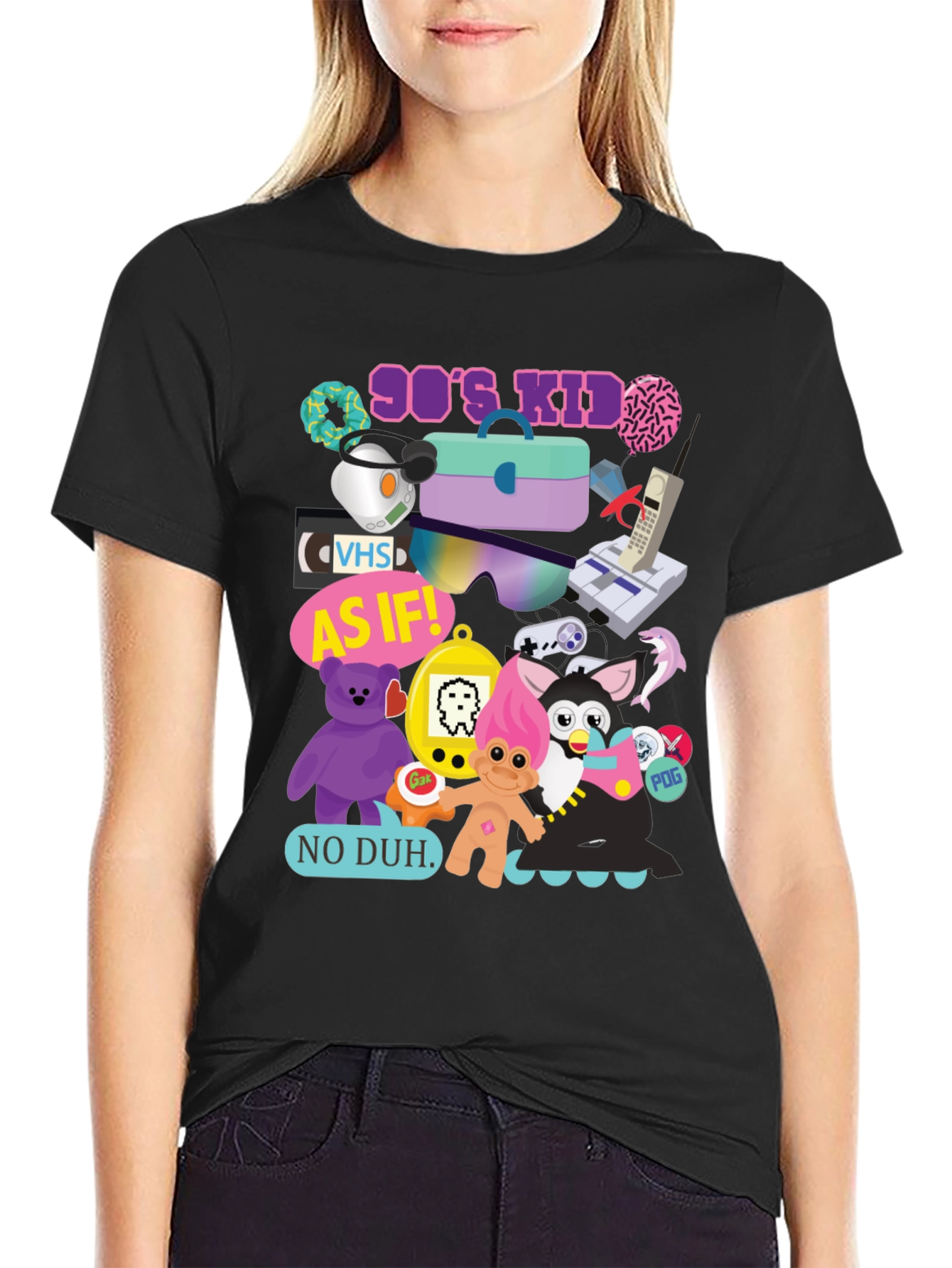 90s Kid Throwback Graphic Tee