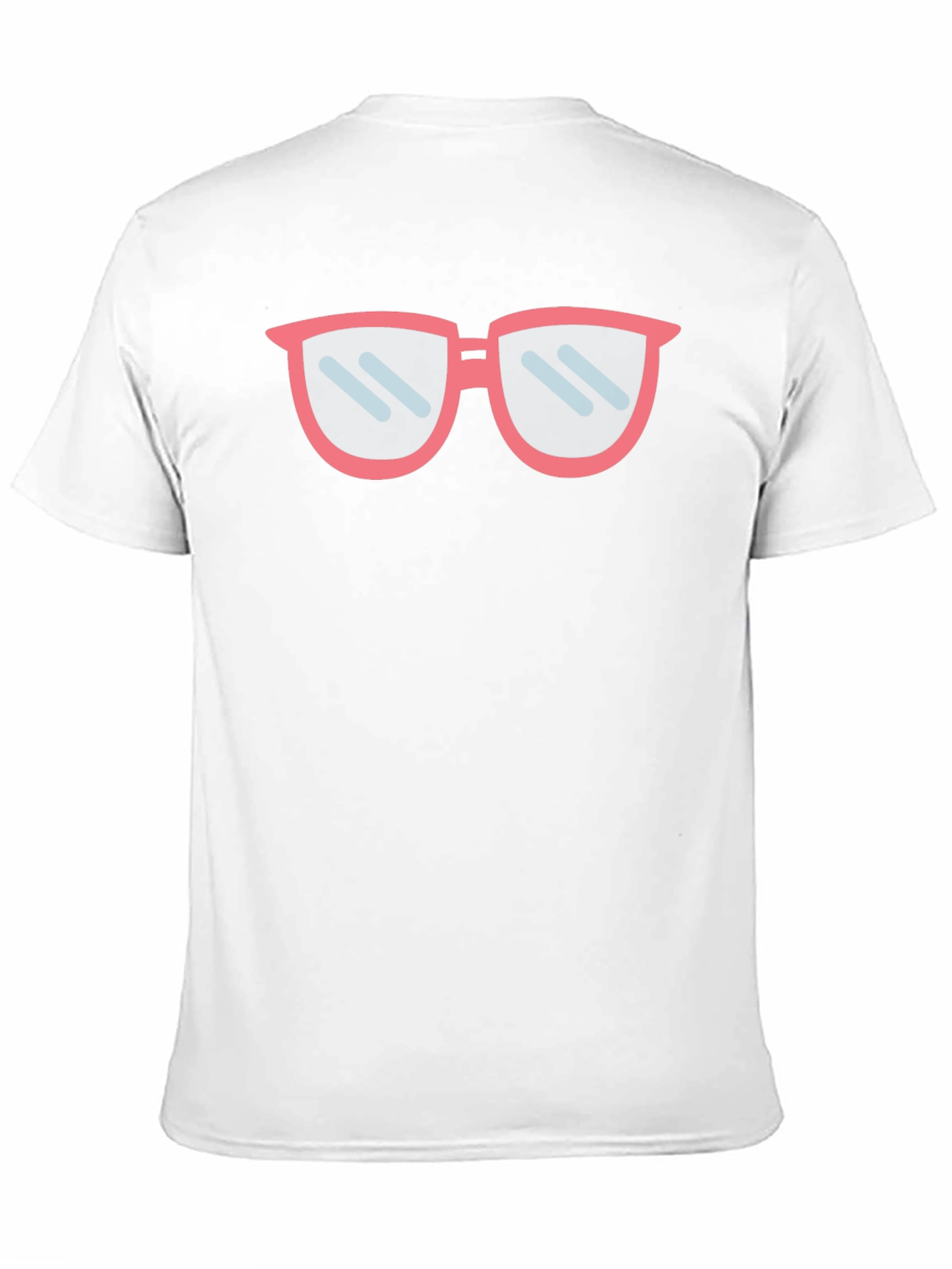Cool Sunglasses Graphic Tee - Black Cotton Blend