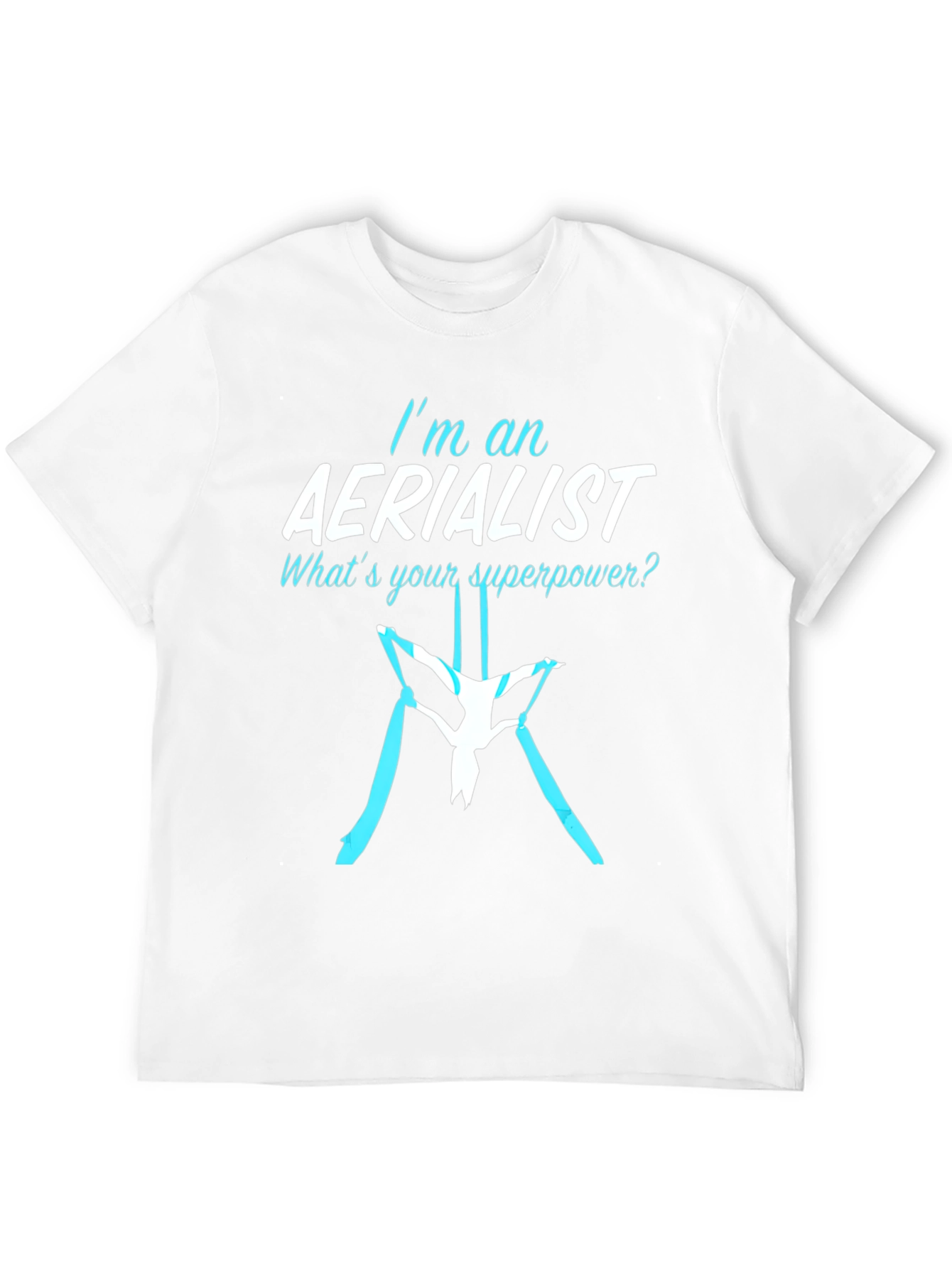 Aerialist Superpower T-Shirt - Black Cotton Blend