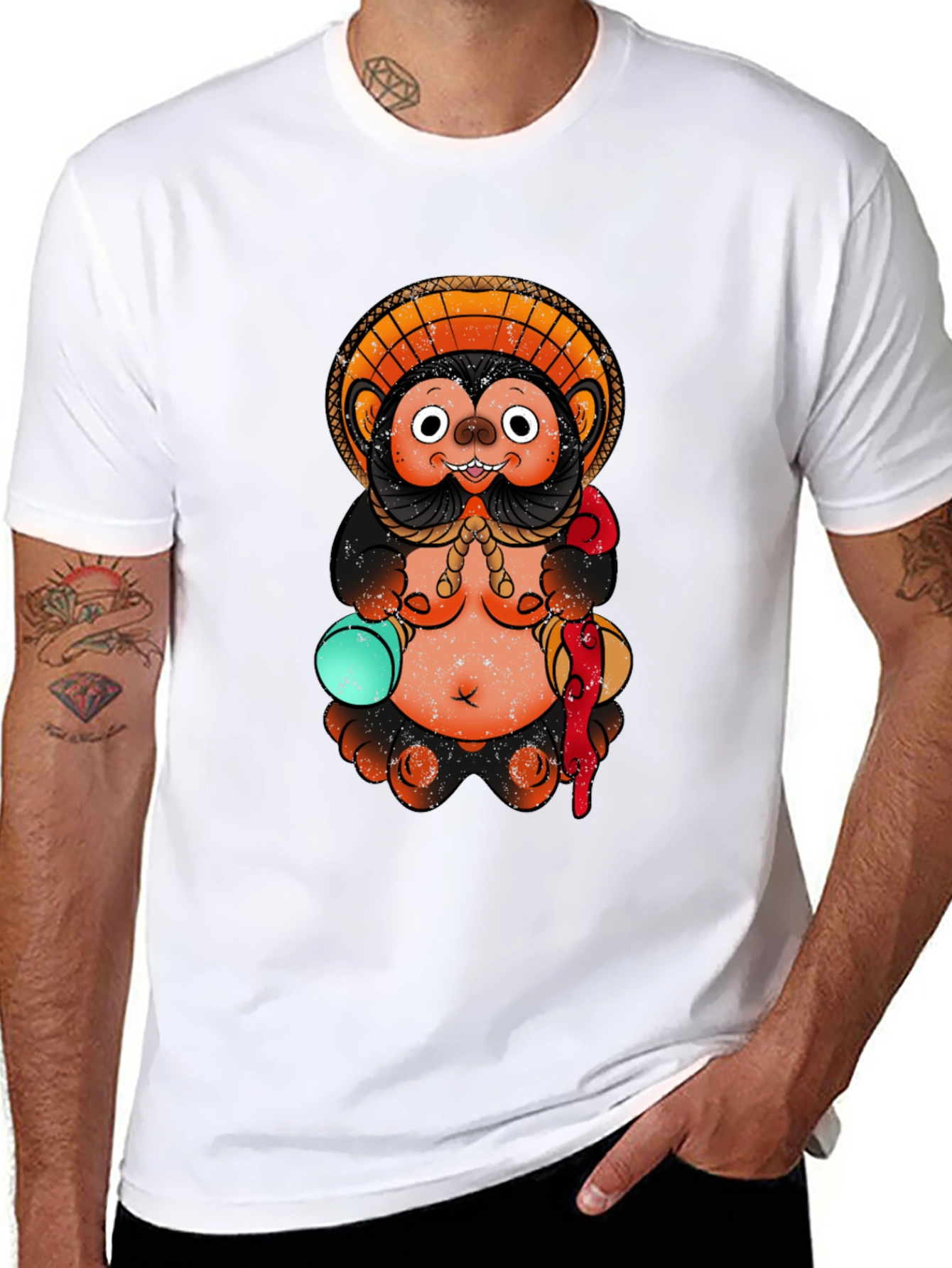 Tanuki T-Shirt - Japanese Folklore Design