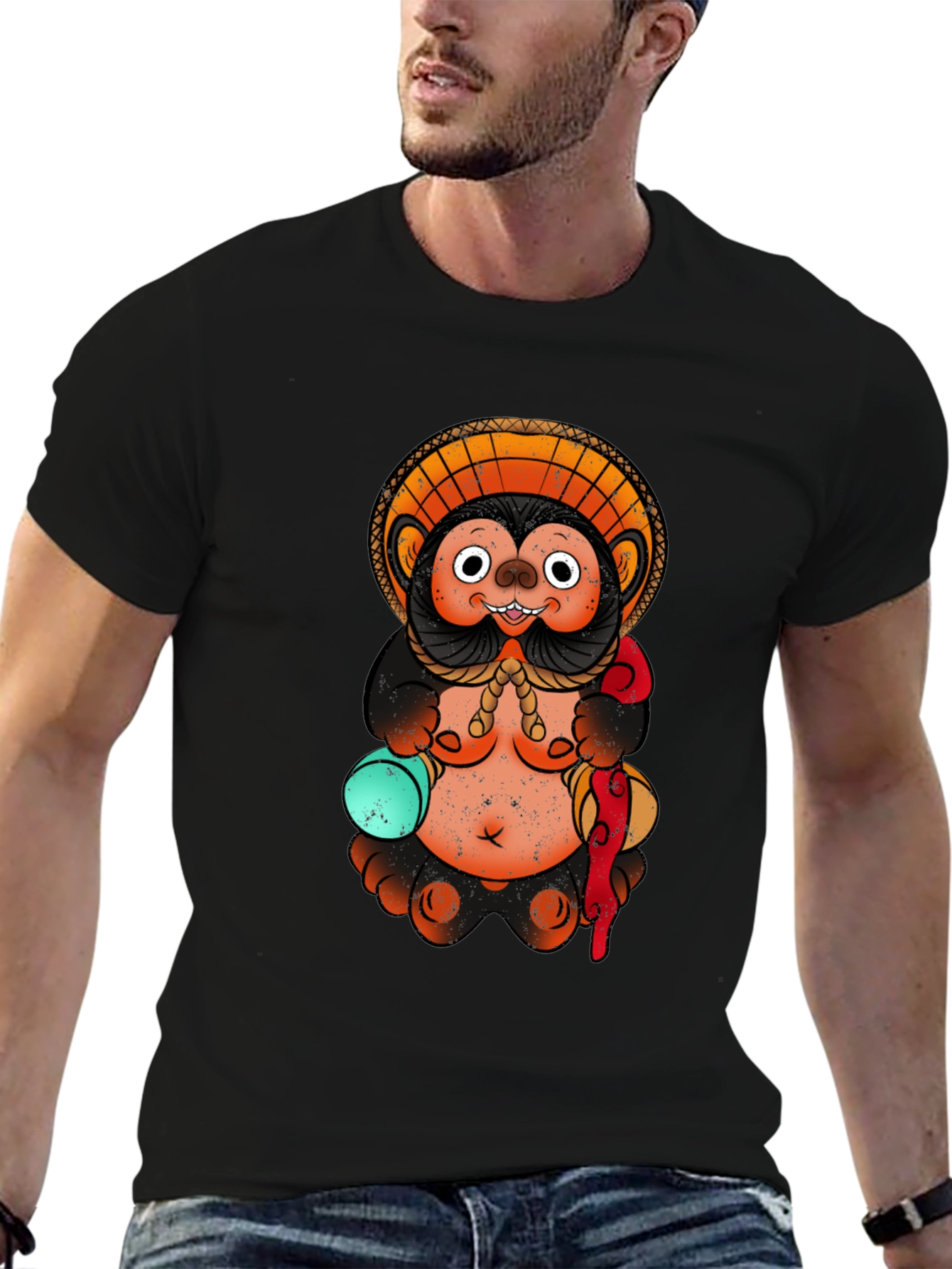 Tanuki T-Shirt - Japanese Folklore Design