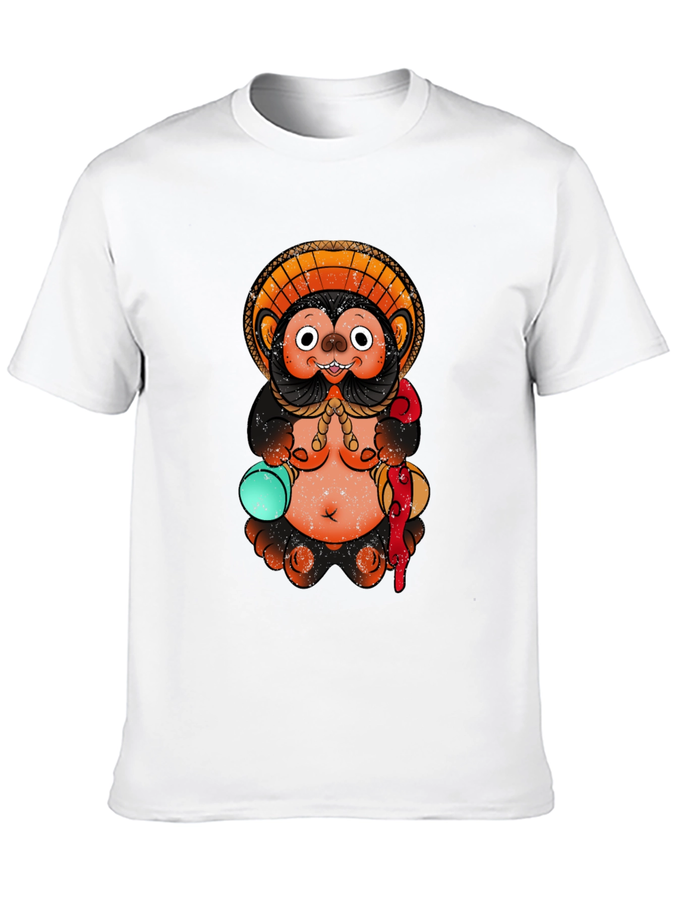 Tanuki T-Shirt - Japanese Folklore Design