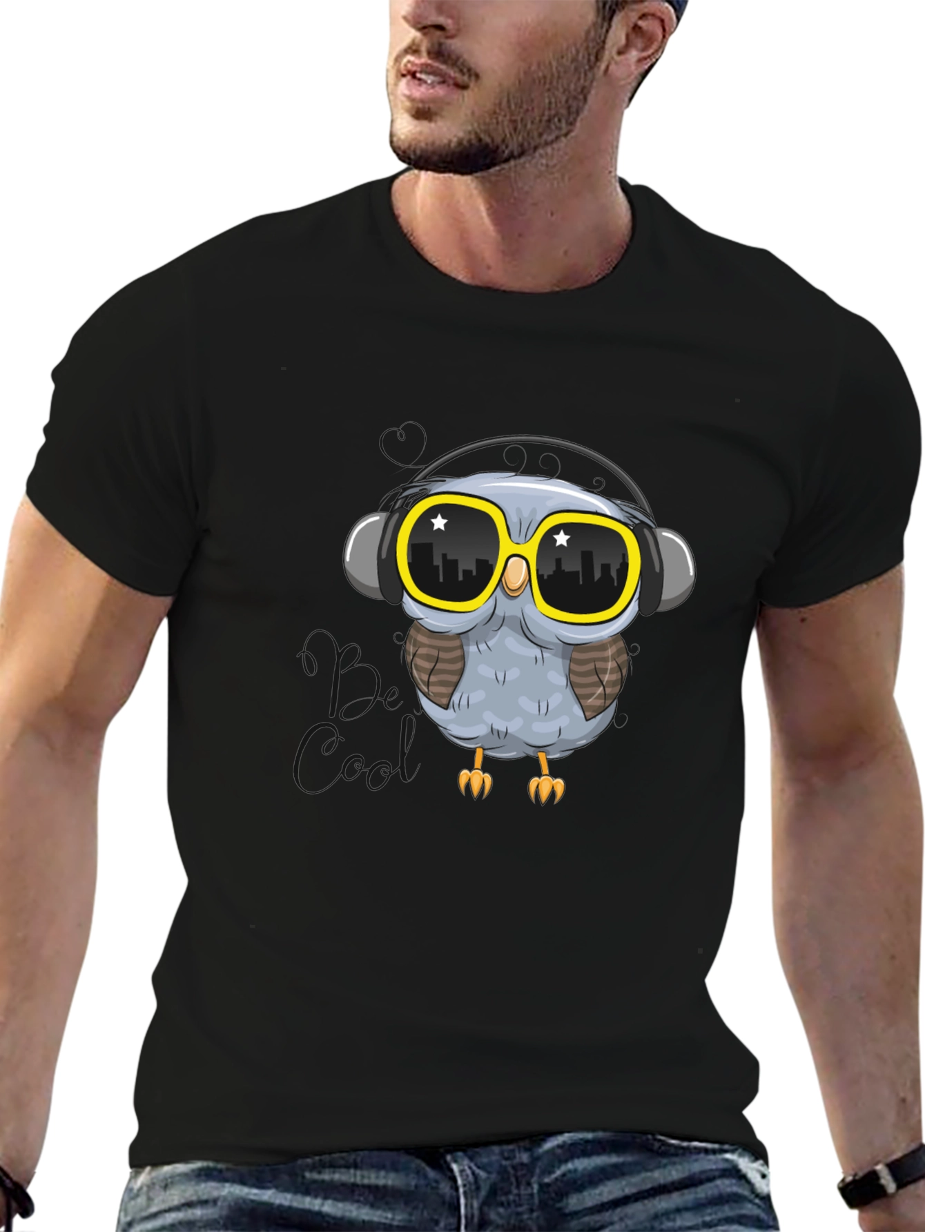 Cool Owl Graphic Tee - Urban Style