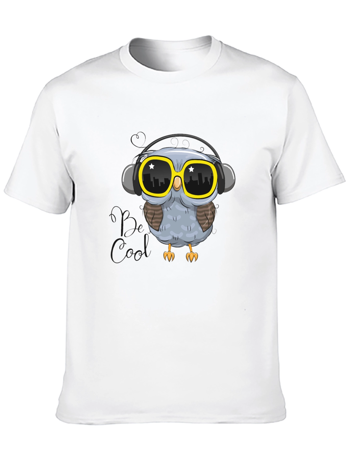 Cool Owl Graphic Tee - Urban Style