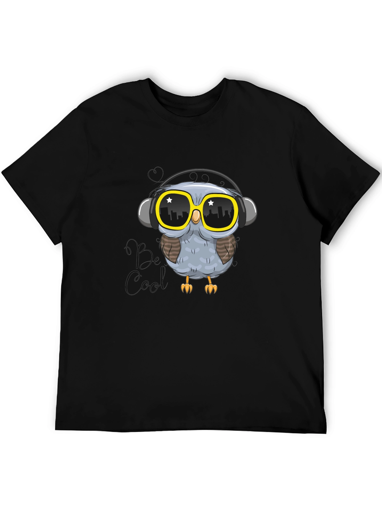 Cool Owl Graphic Tee - Urban Style