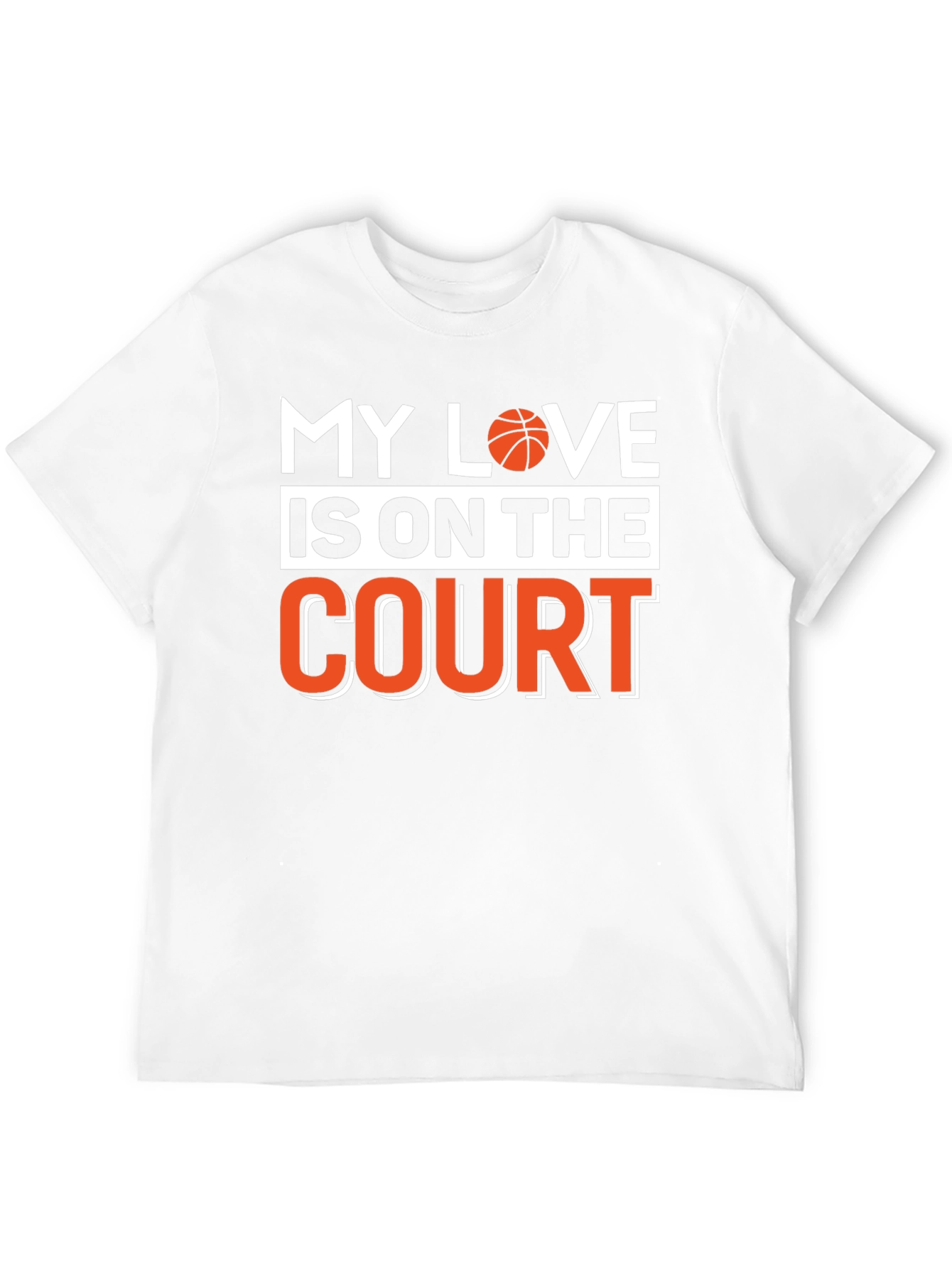 Basketball Lovers Black T-Shirt