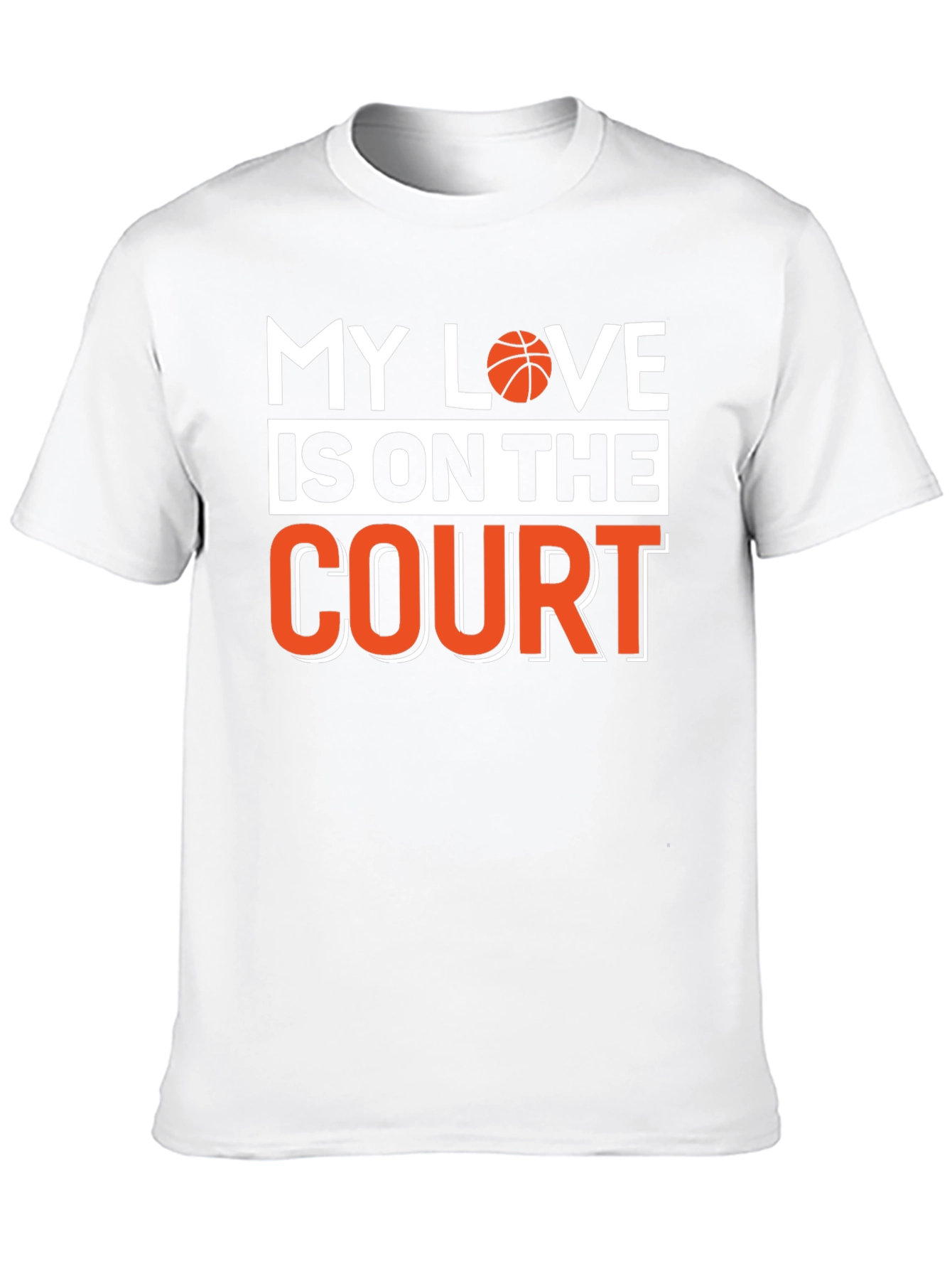 Basketball Lovers Black T-Shirt