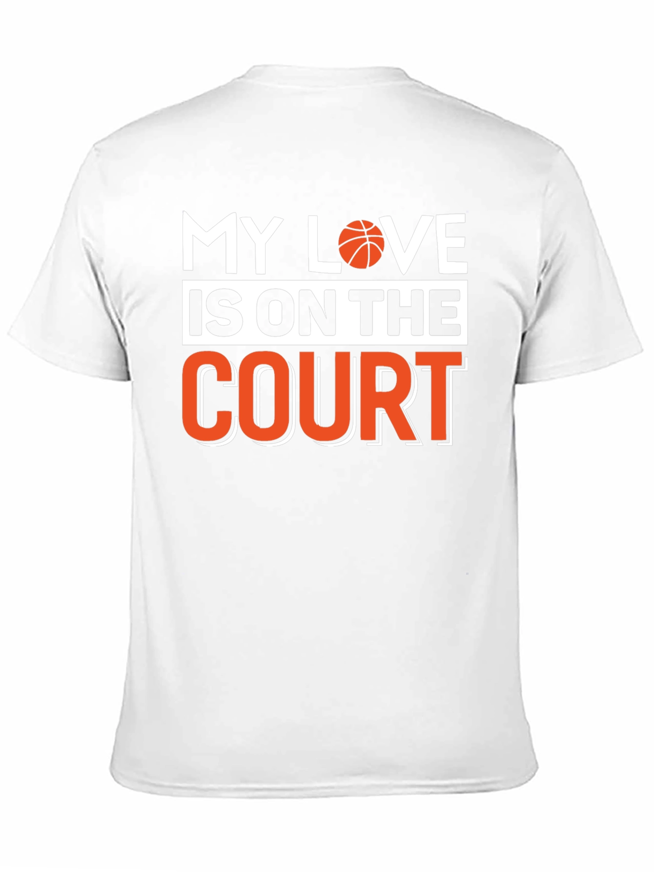 Basketball Lovers Black T-Shirt