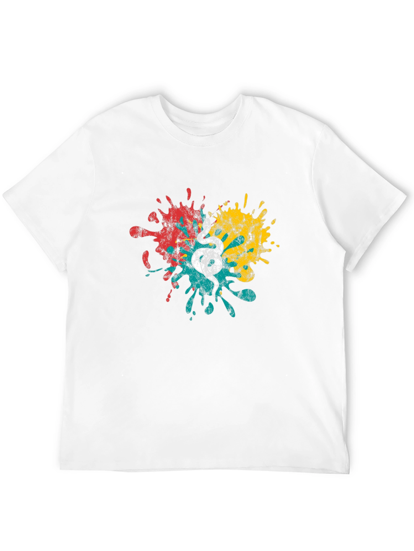 Snake Splash Graphic T-Shirt