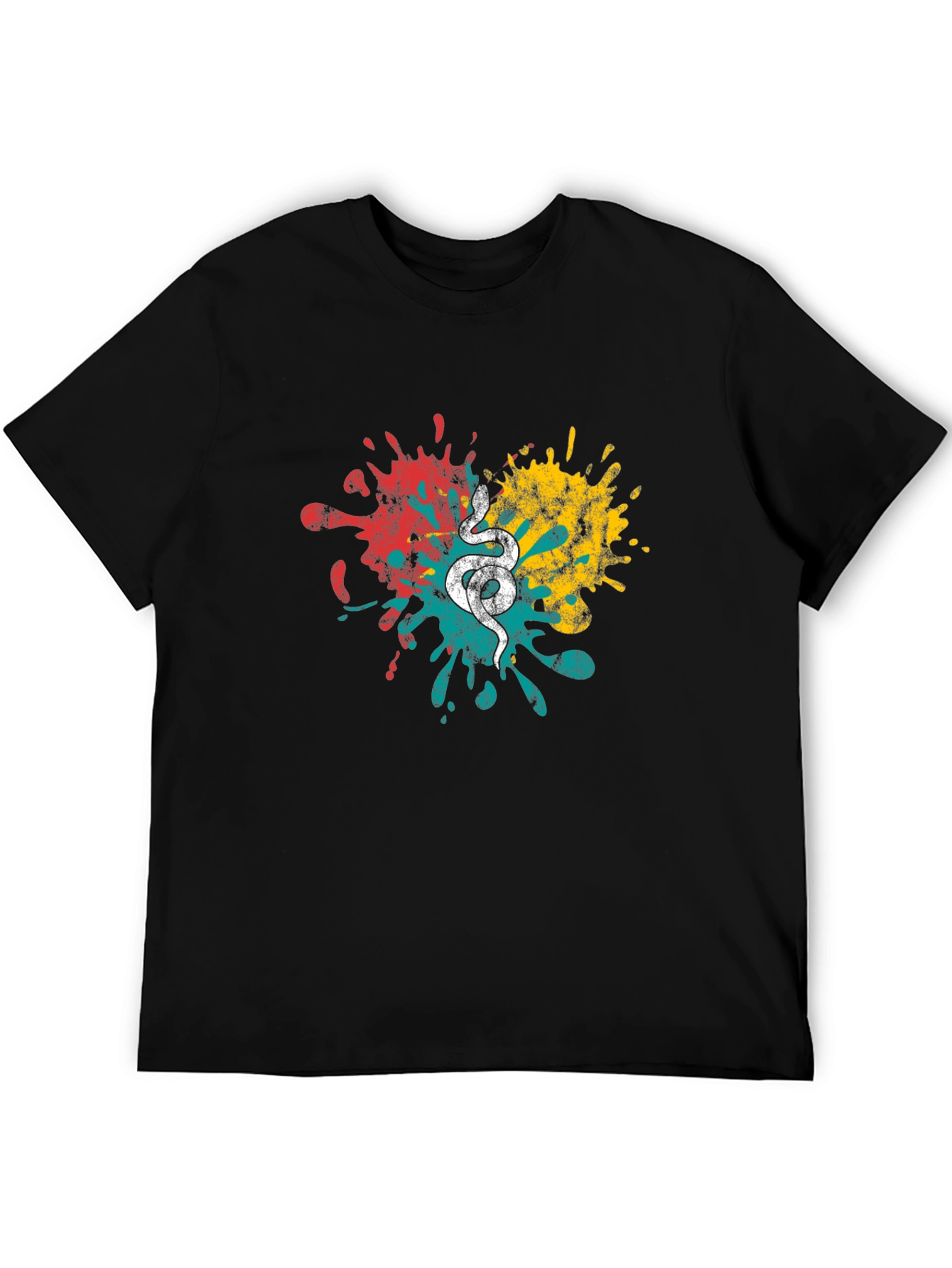 Snake Splash Graphic T-Shirt