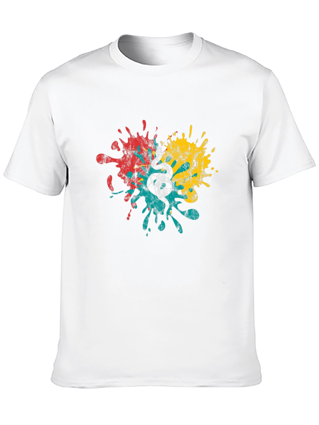 Snake Splash Graphic T-Shirt