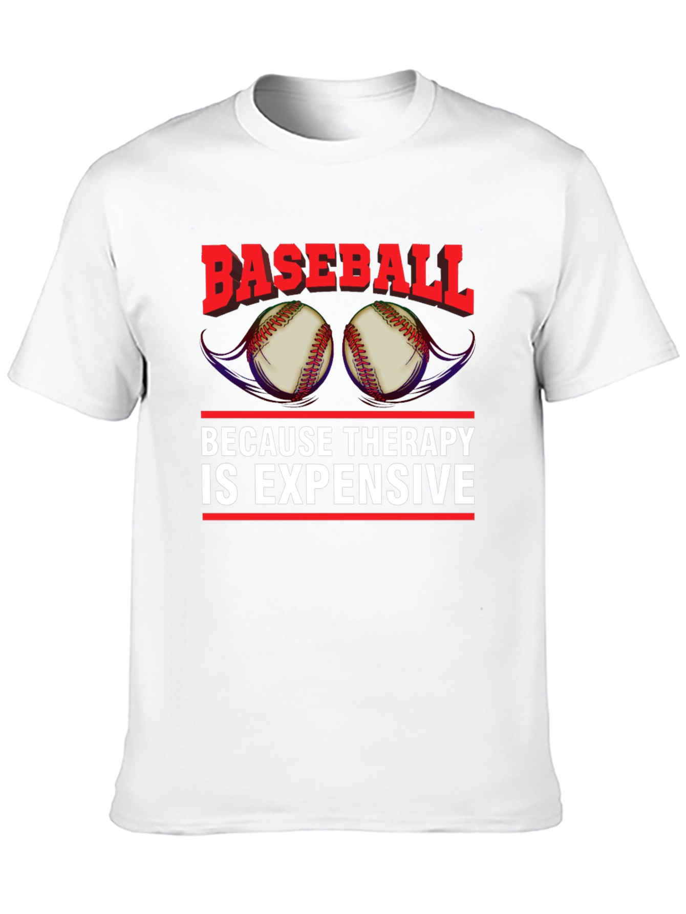 Baseball Therapy Graphic Tee