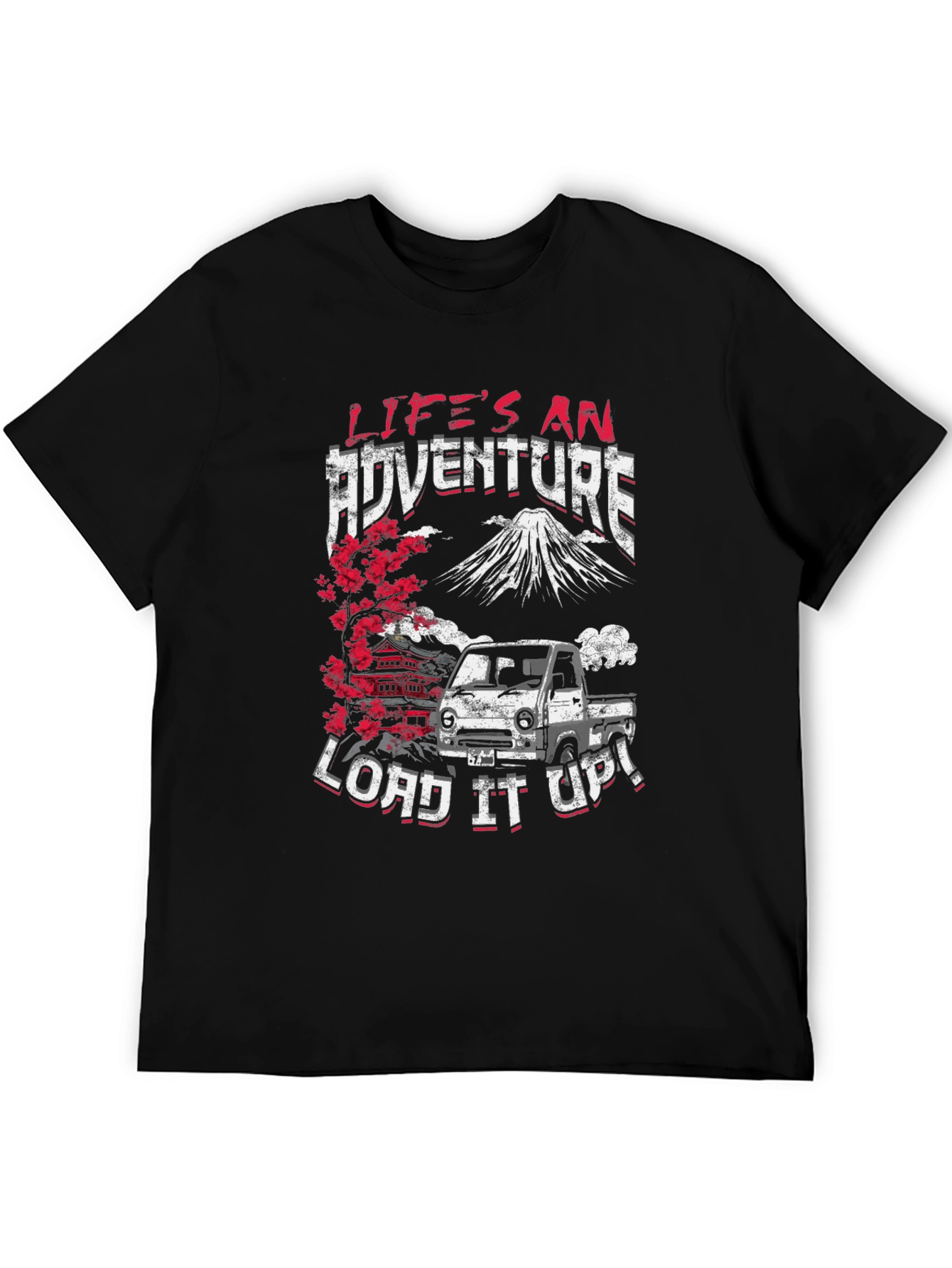 Lifes An Adventure Graphic Tee - Load It Up!
