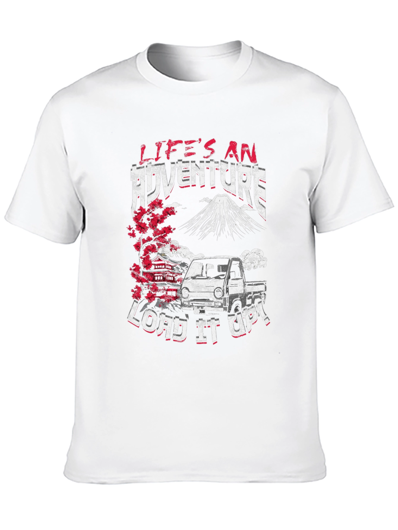 Lifes An Adventure Graphic Tee - Load It Up!