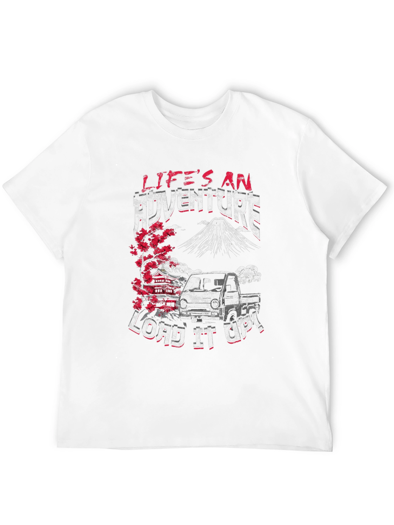 Lifes An Adventure Graphic Tee - Load It Up!