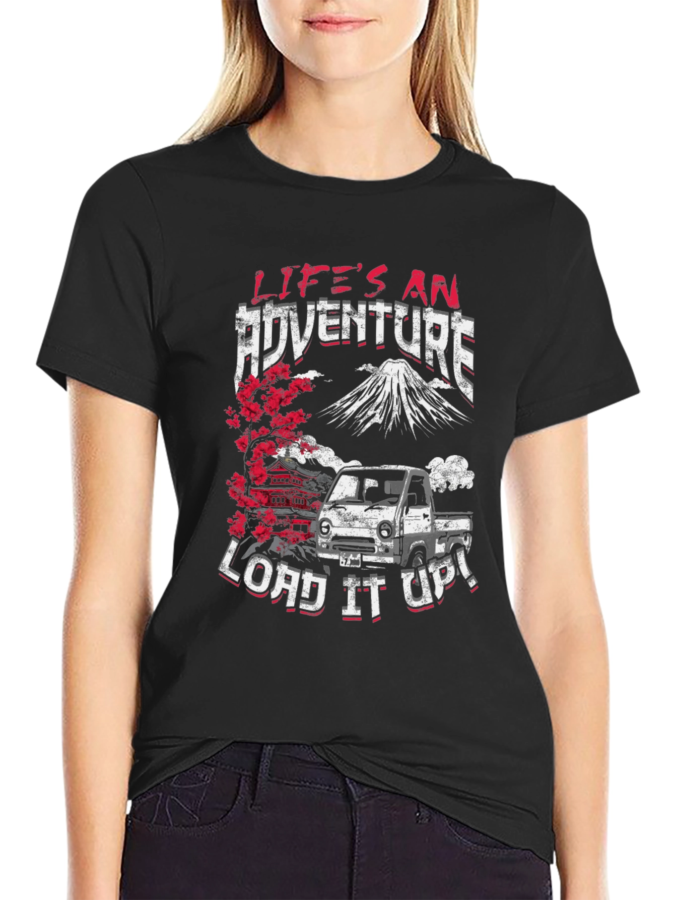 Lifes An Adventure Graphic Tee - Load It Up!