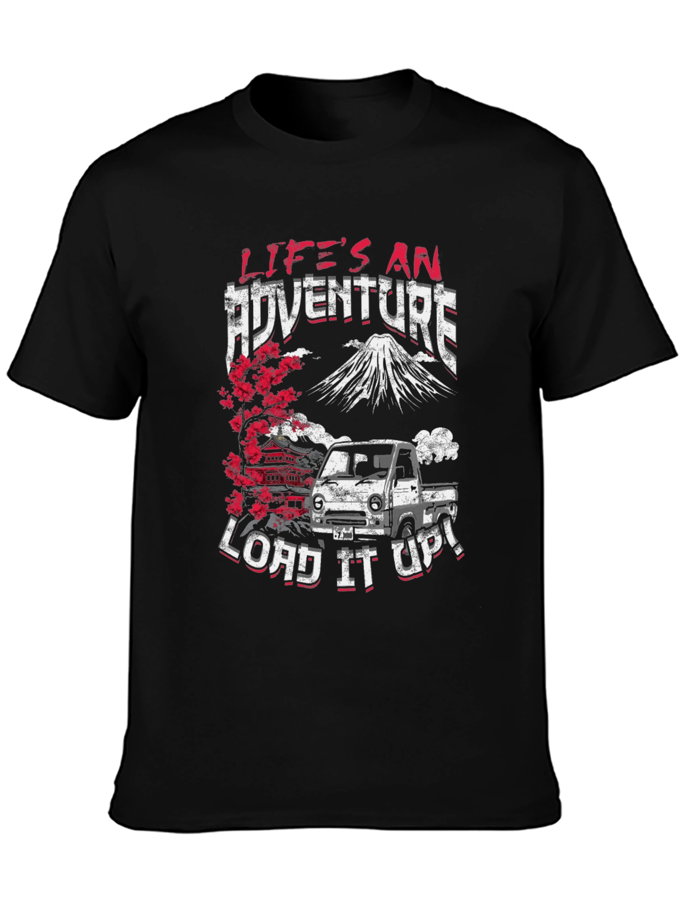 Lifes An Adventure Graphic Tee - Load It Up!