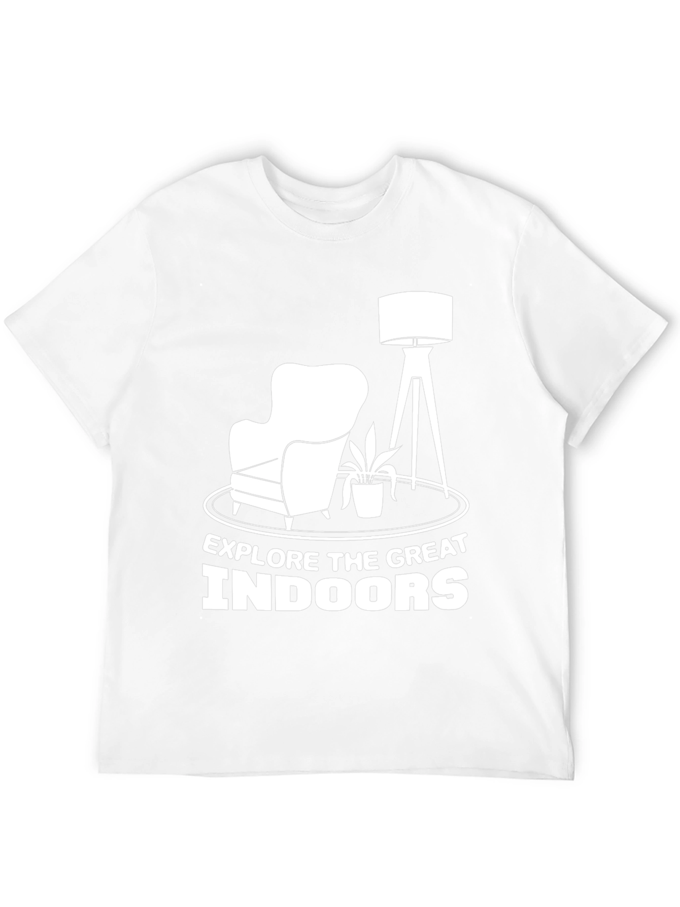 Explore Indoors Graphic Tee - Black