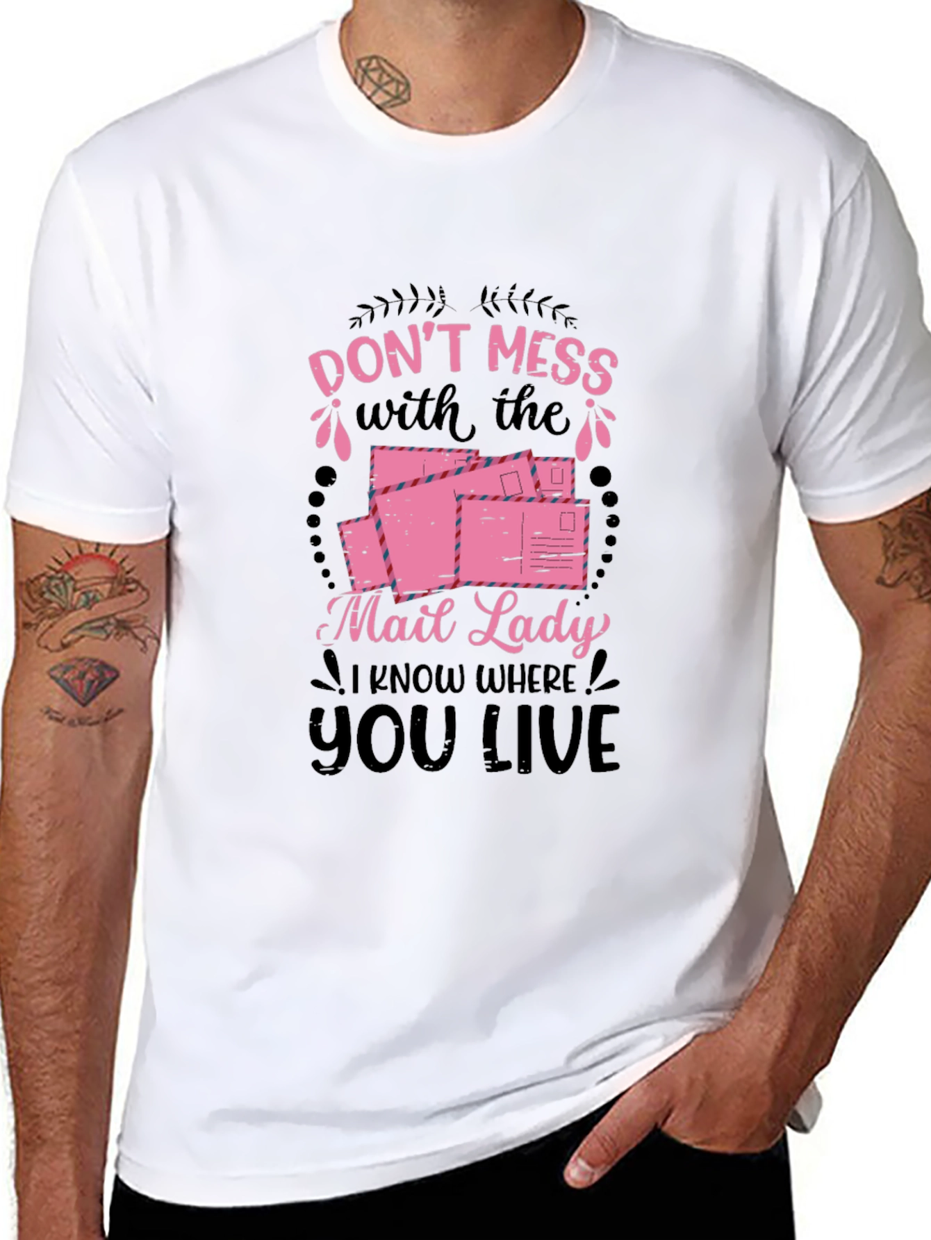 Dont Mess with The Mail Lady T-Shirt