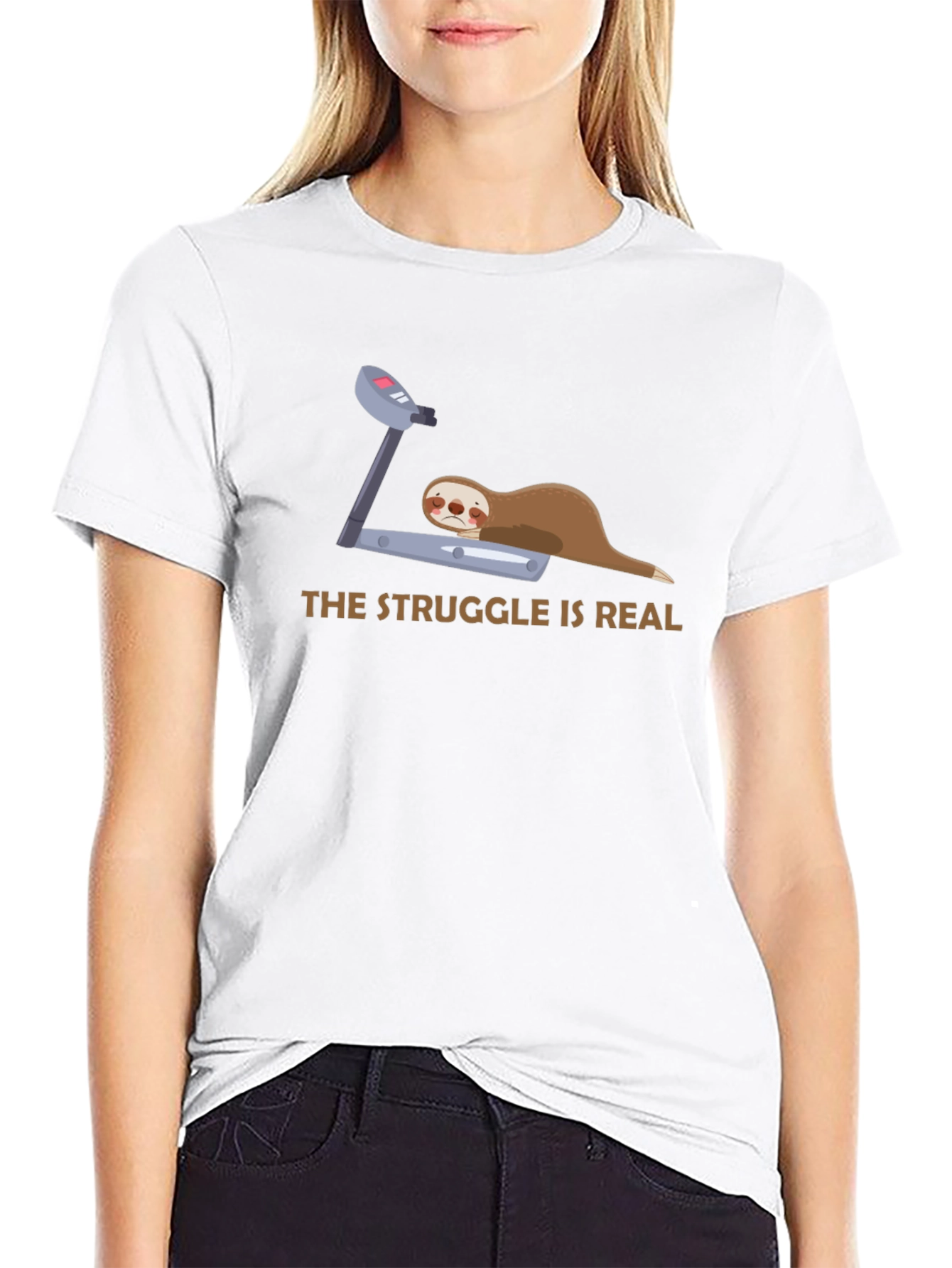 The Struggle Is Real Sloth T-Shirt