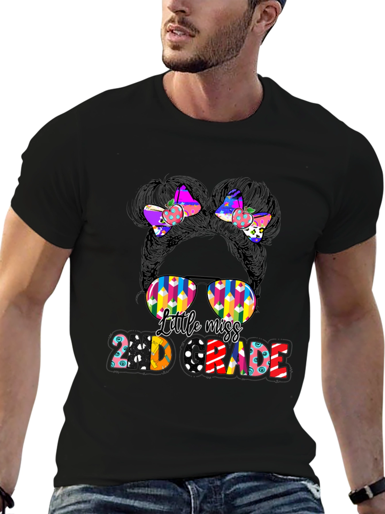 Little Miss 2nd Grade Teacher T-Shirt