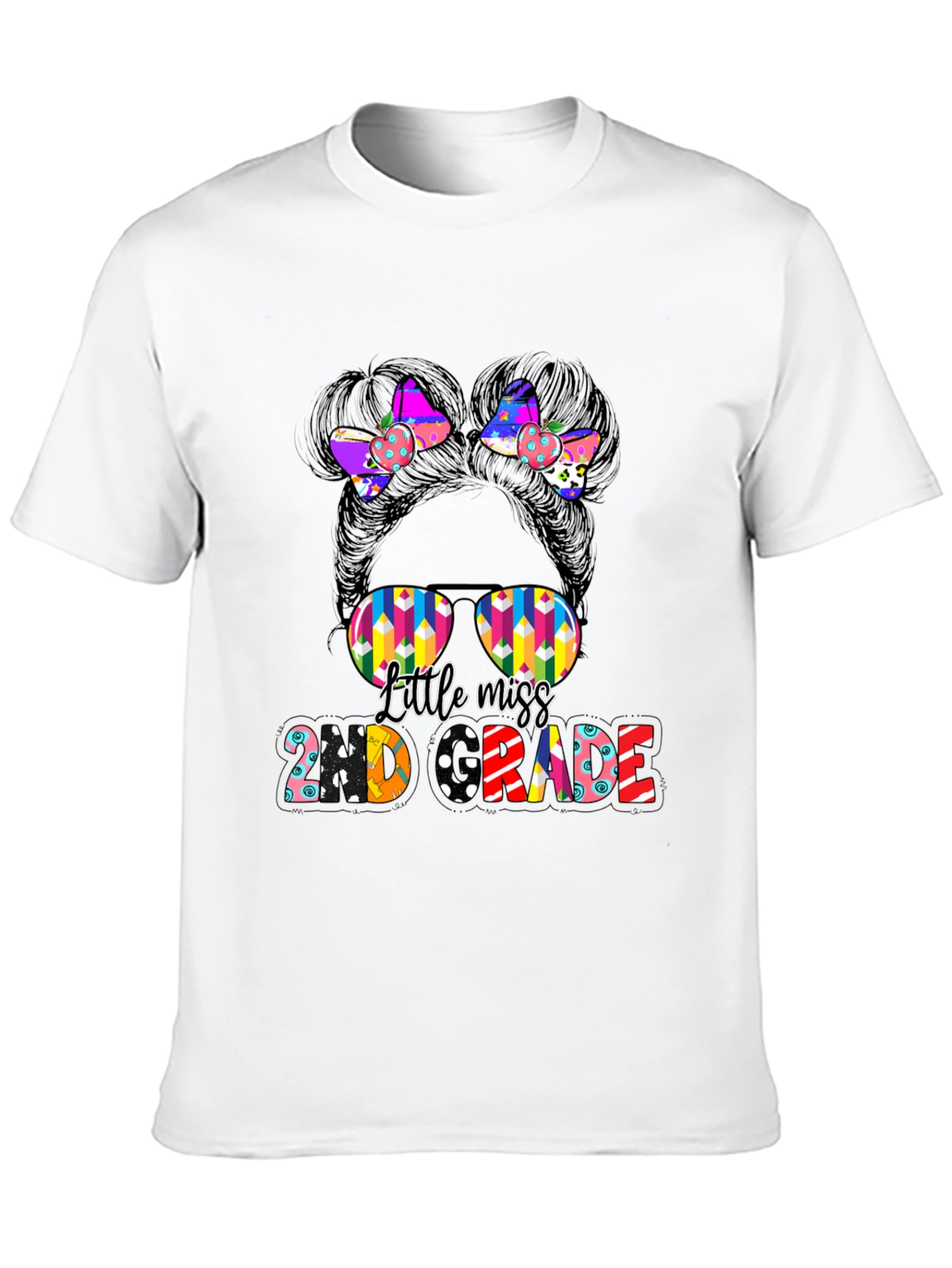 Little Miss 2nd Grade Teacher T-Shirt