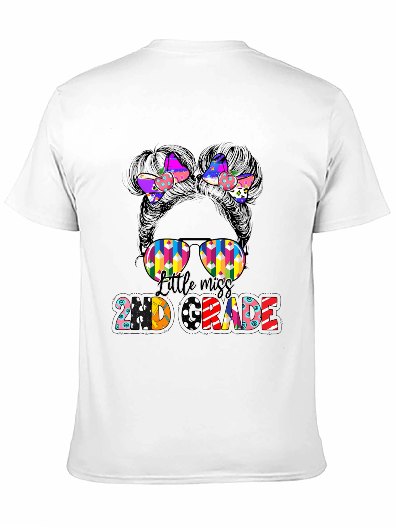 Little Miss 2nd Grade Teacher T-Shirt