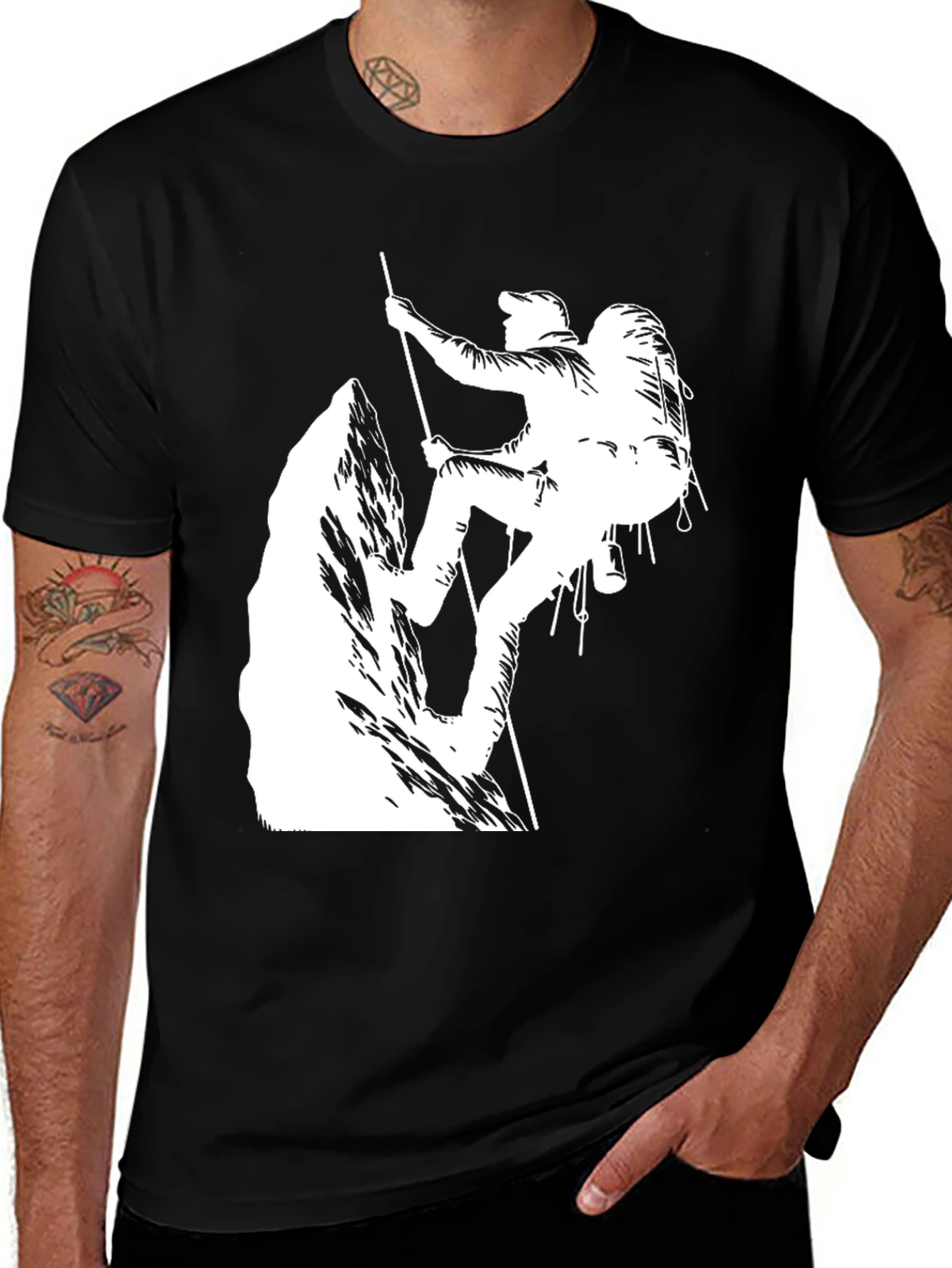 Climbing T-Shirt - Mountain Adventure Tee