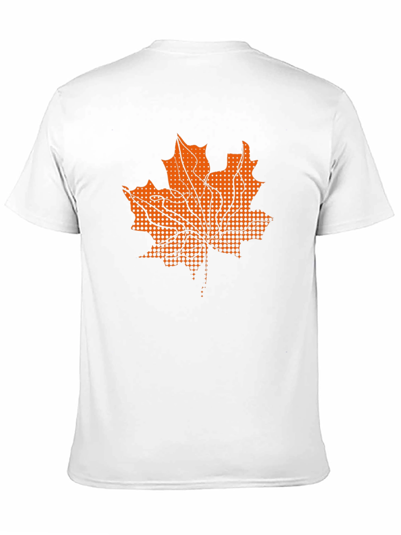 Maple Leaf Graphic Black T-Shirt