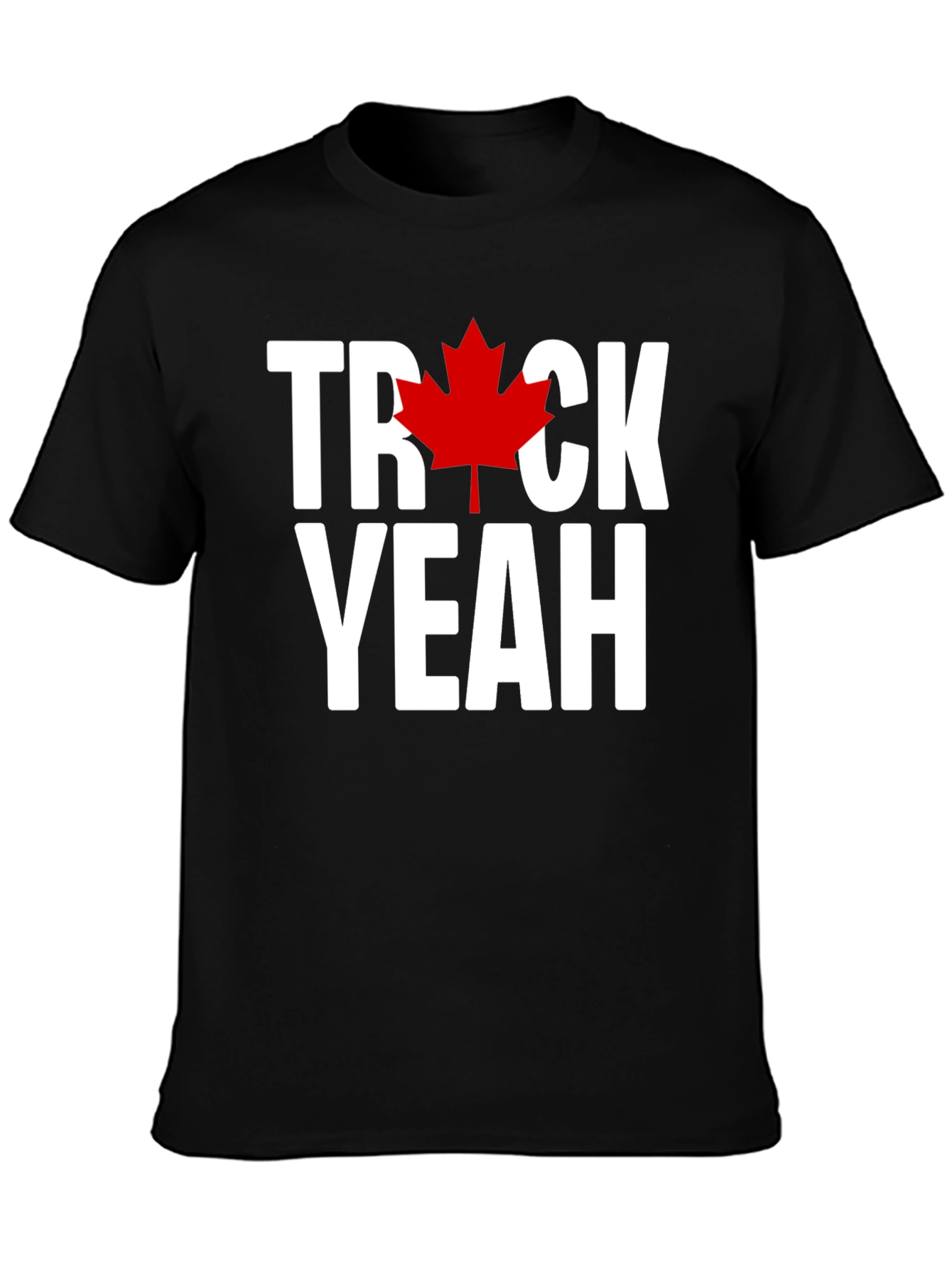 Canadian Pride T-Shirt: Truck Yeah Maple Leaf Tee