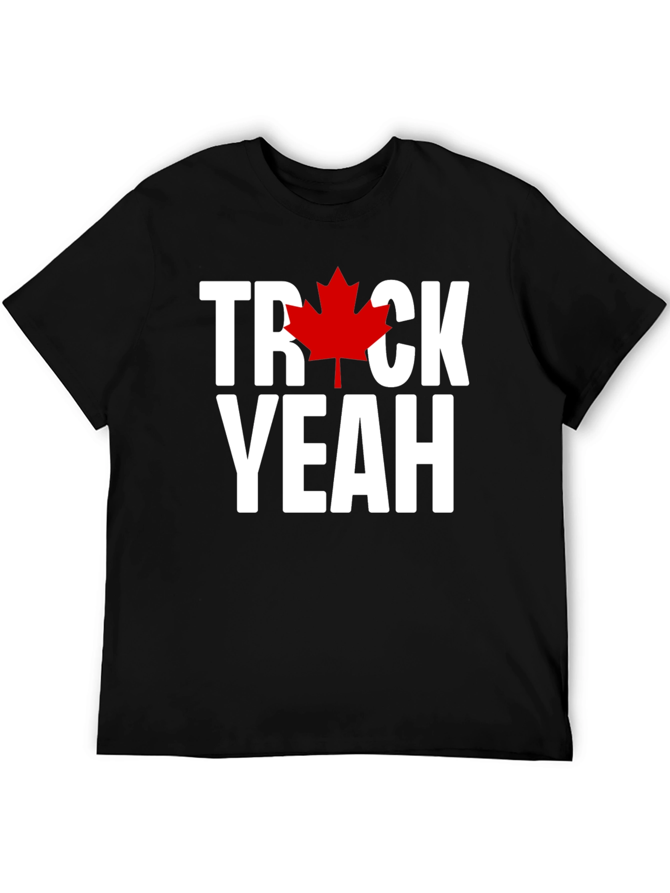Canadian Pride T-Shirt: Truck Yeah Maple Leaf Tee