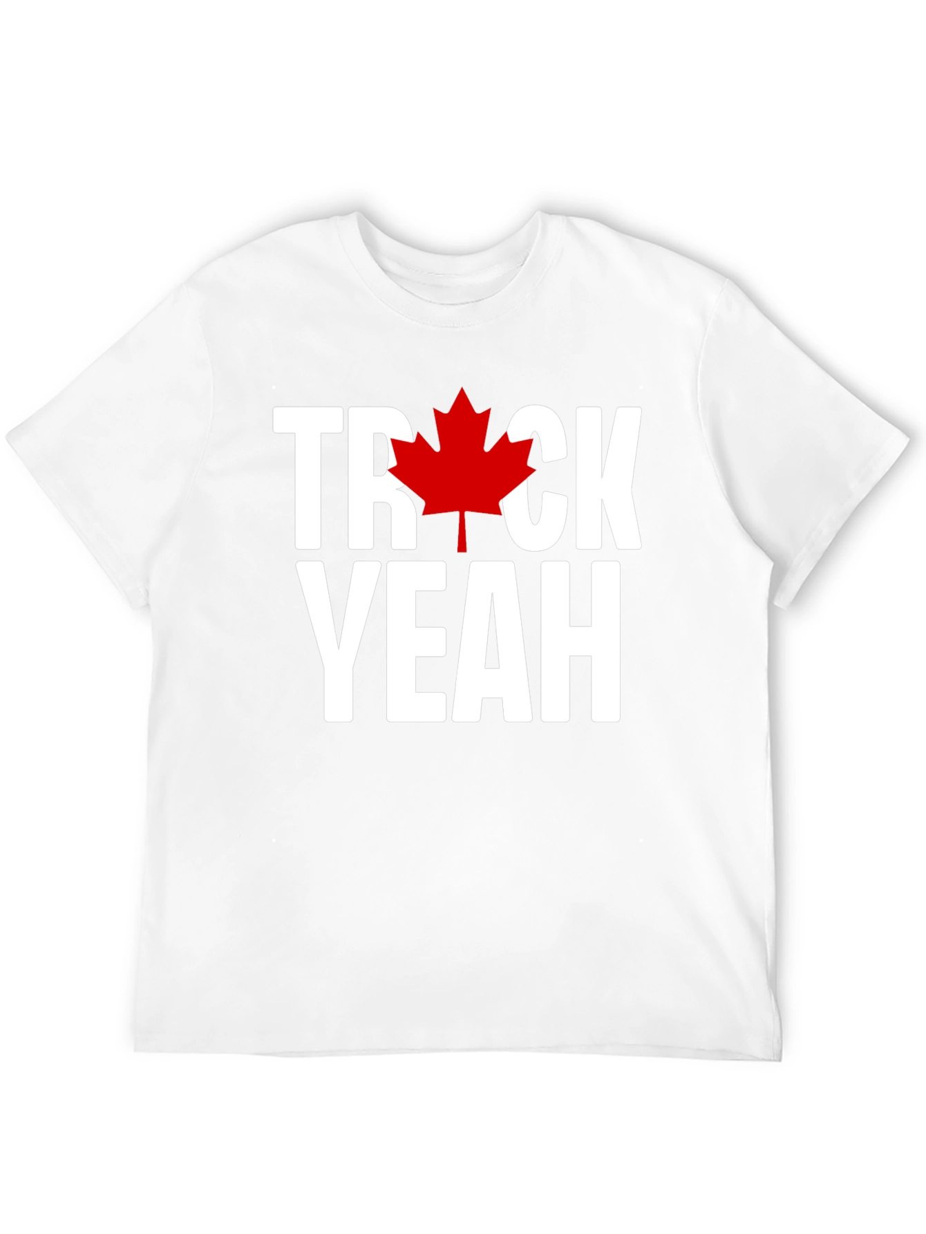 Canadian Pride T-Shirt: Truck Yeah Maple Leaf Tee