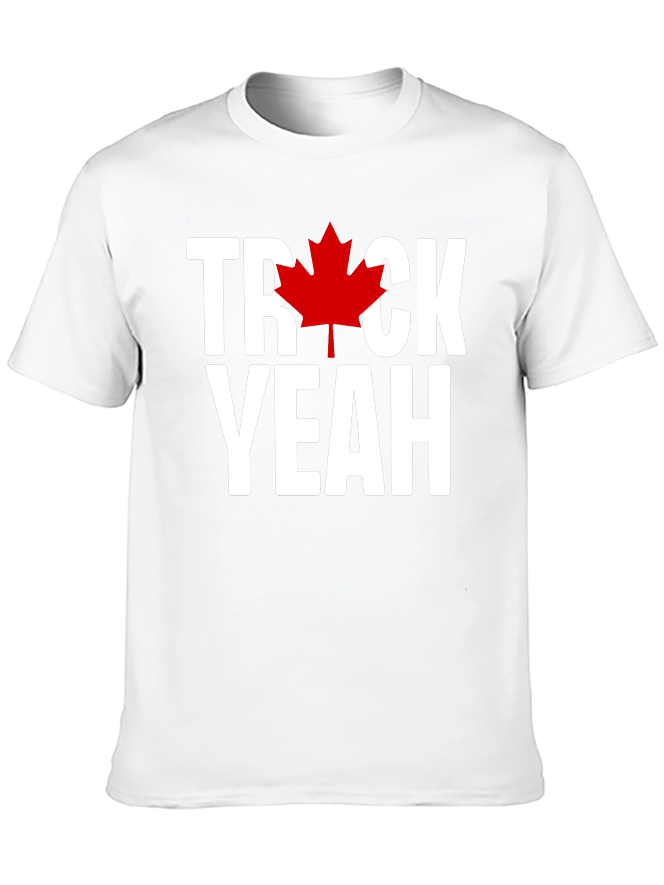 Canadian Pride T-Shirt: Truck Yeah Maple Leaf Tee
