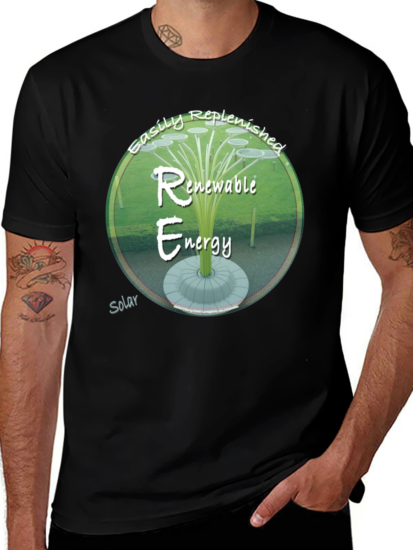 Renewable Energy T-Shirt - Solar Power Tee
