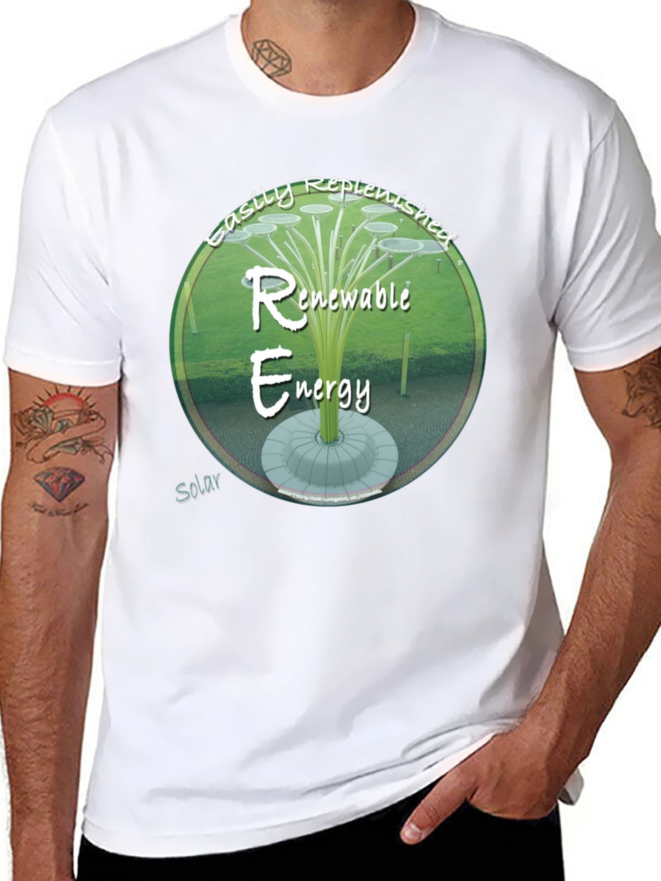 Renewable Energy T-Shirt - Solar Power Tee