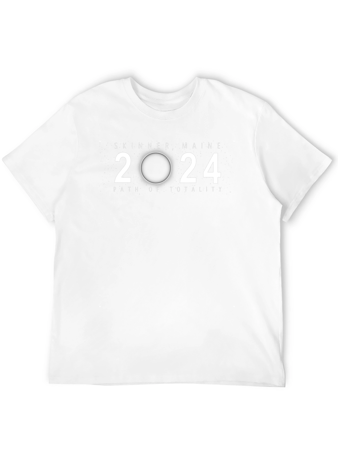 Skinner Maine 2024 Path of Totality T-Shirt