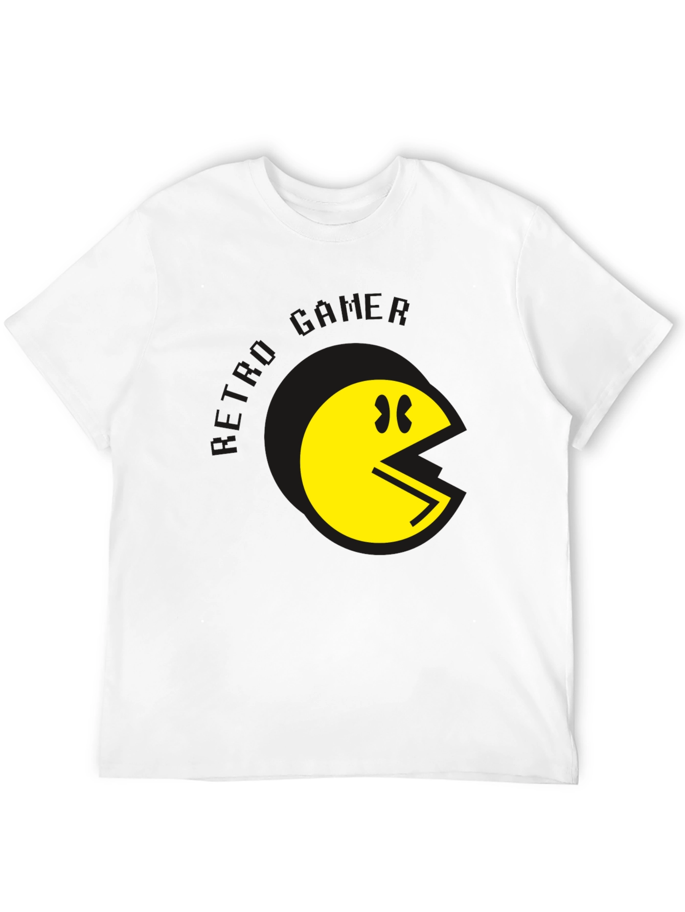 Retro Gamer Pac-Man Graphic T-Shirt