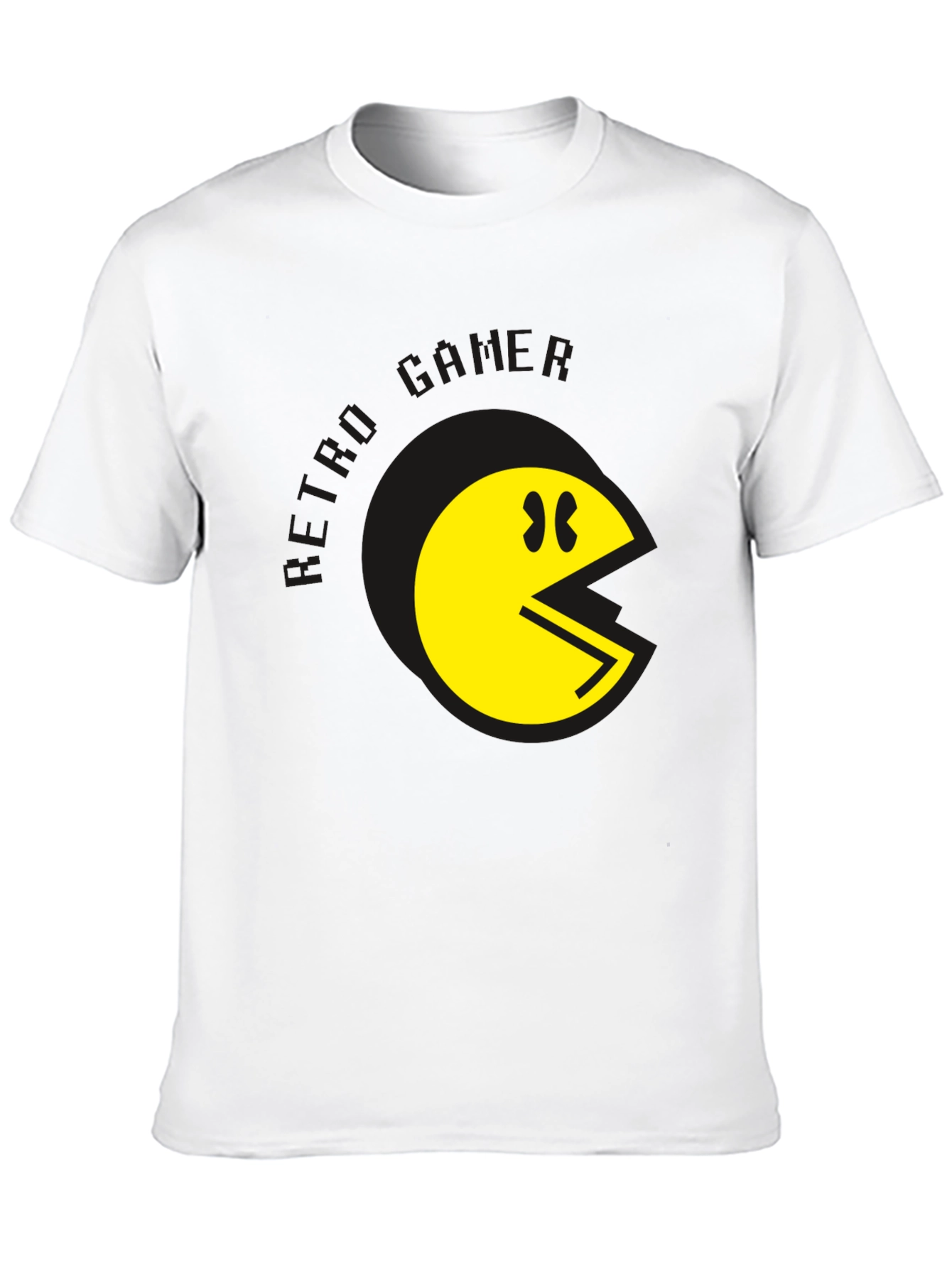 Retro Gamer Pac-Man Graphic T-Shirt
