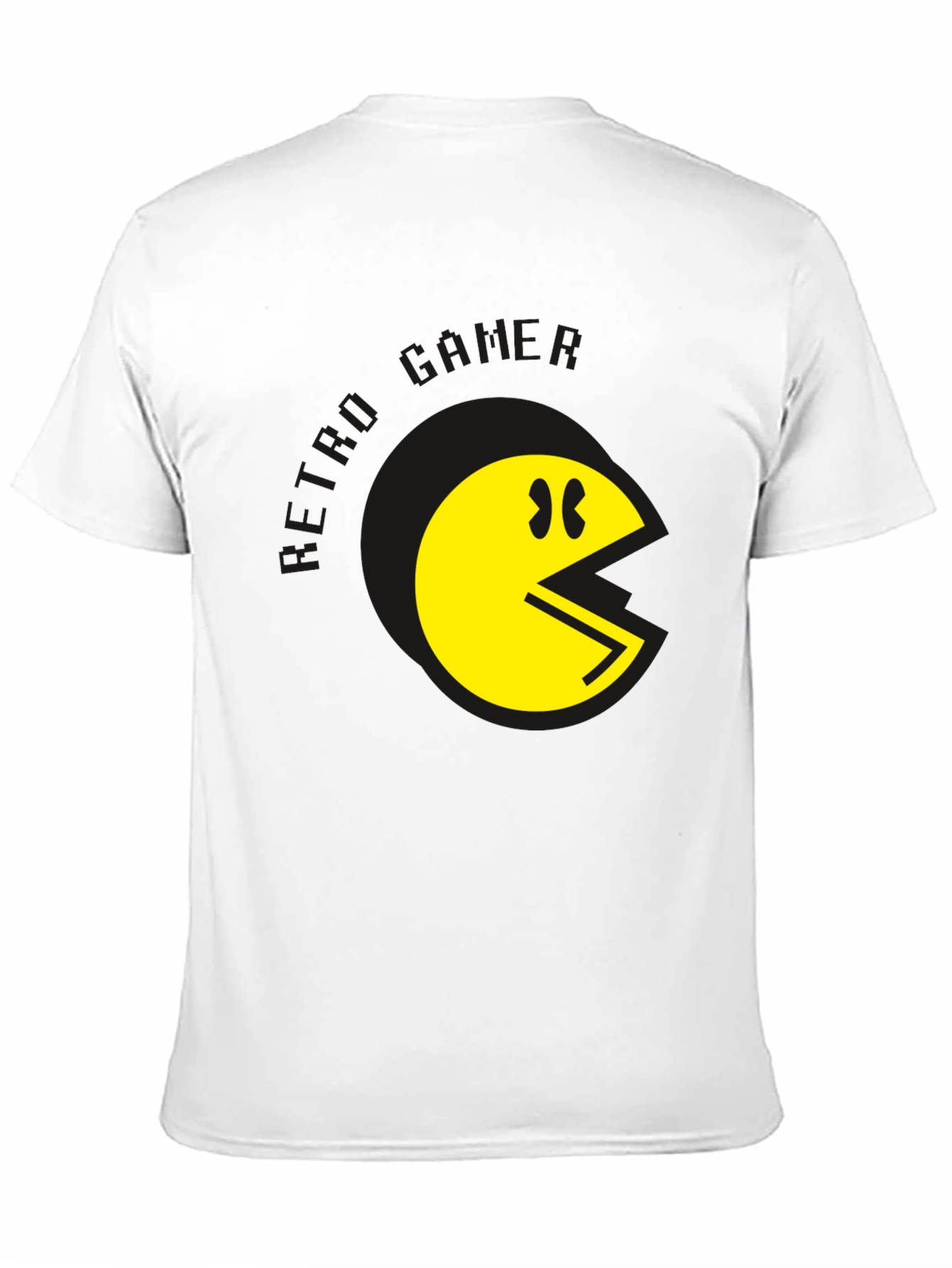 Retro Gamer Pac-Man Graphic T-Shirt