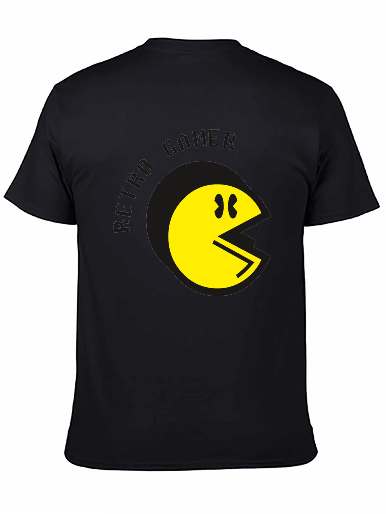 Retro Gamer Pac-Man Graphic T-Shirt