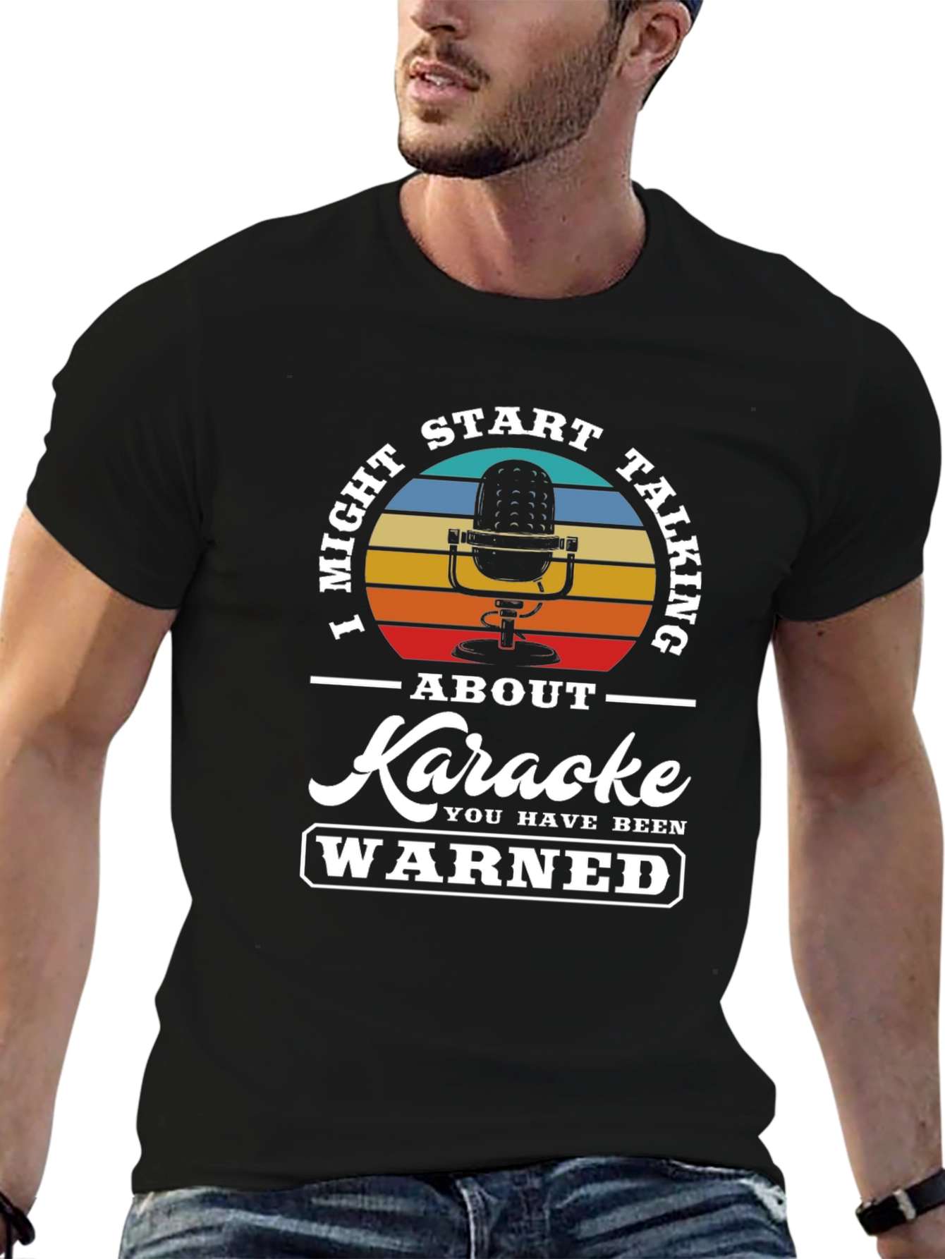 I Might Start Talking Karaoke T-Shirt