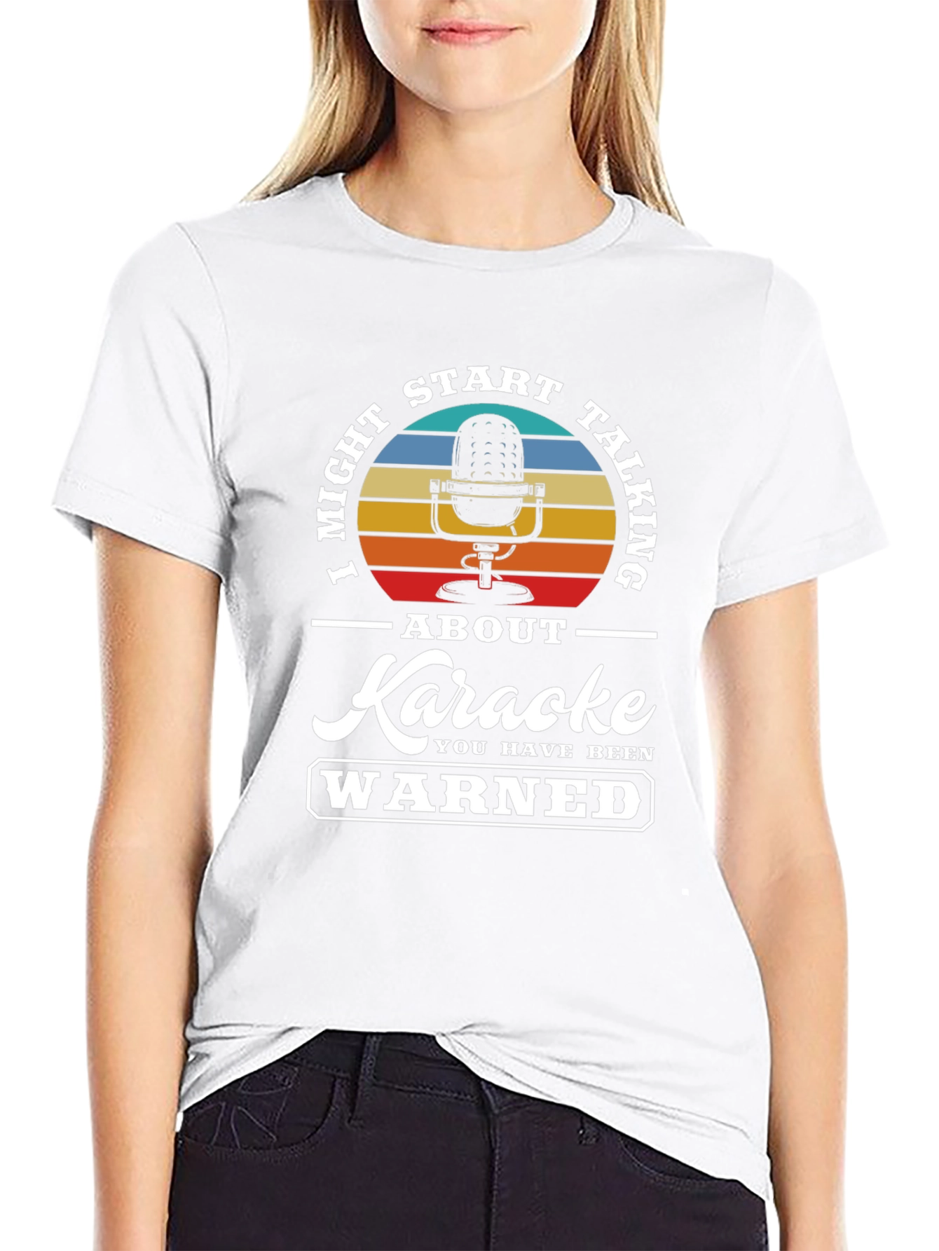 I Might Start Talking Karaoke T-Shirt