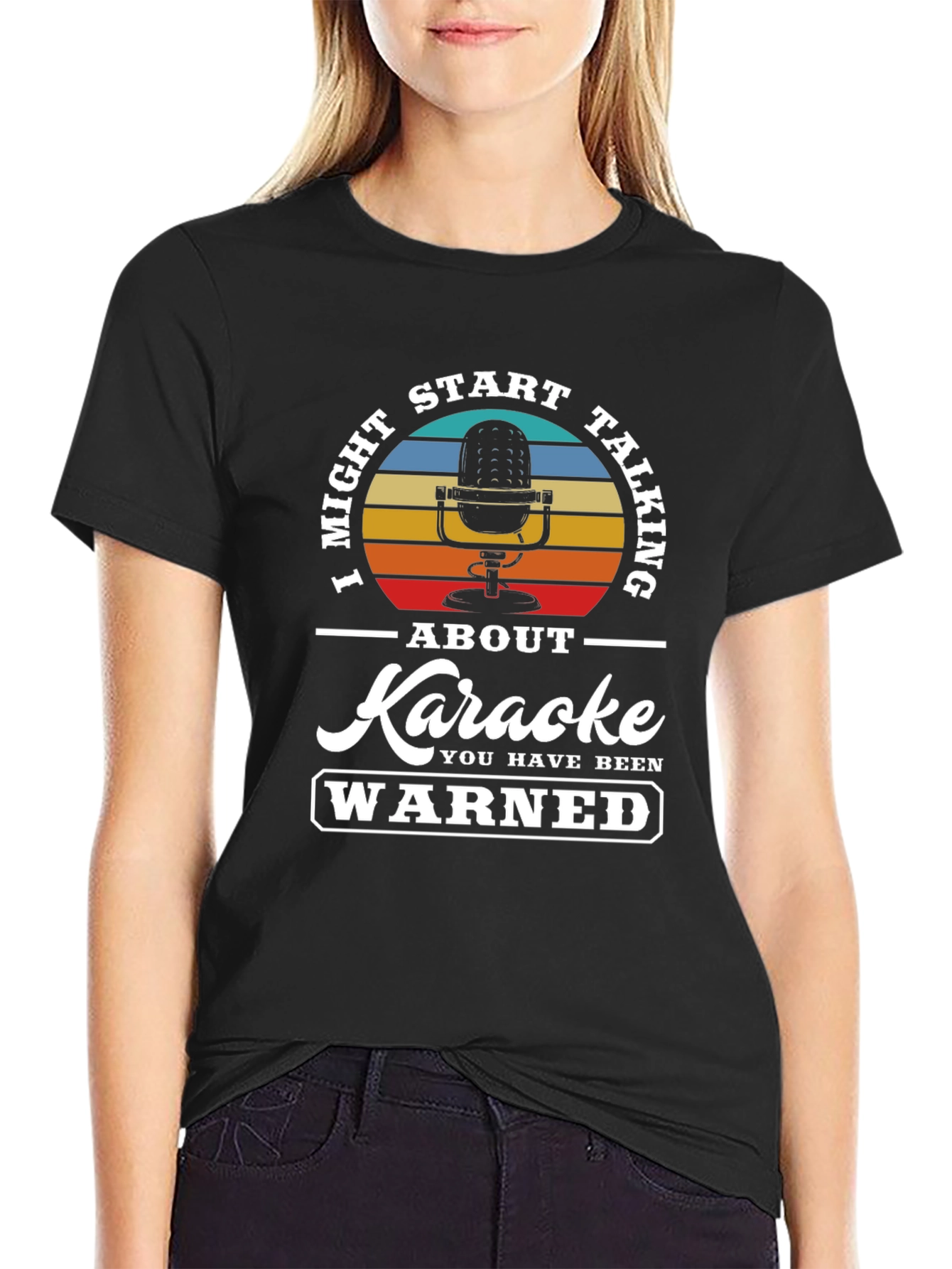 I Might Start Talking Karaoke T-Shirt