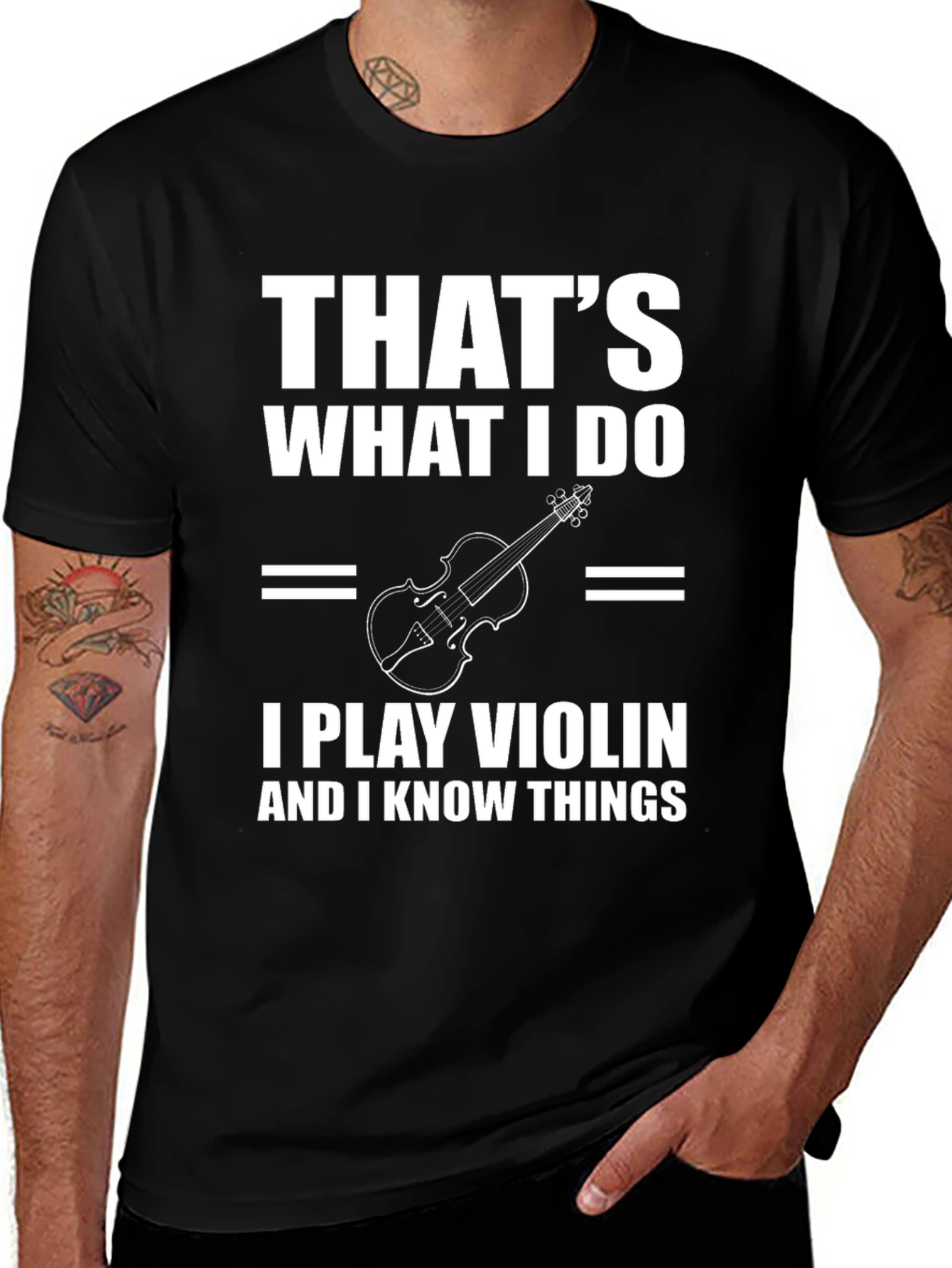 Thats What I Do I Play Violin T-Shirt